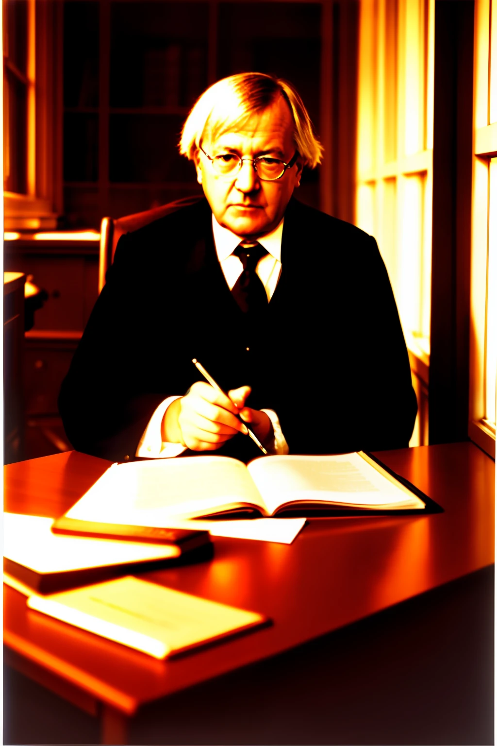 Hegel,Philosophy,study room,maid