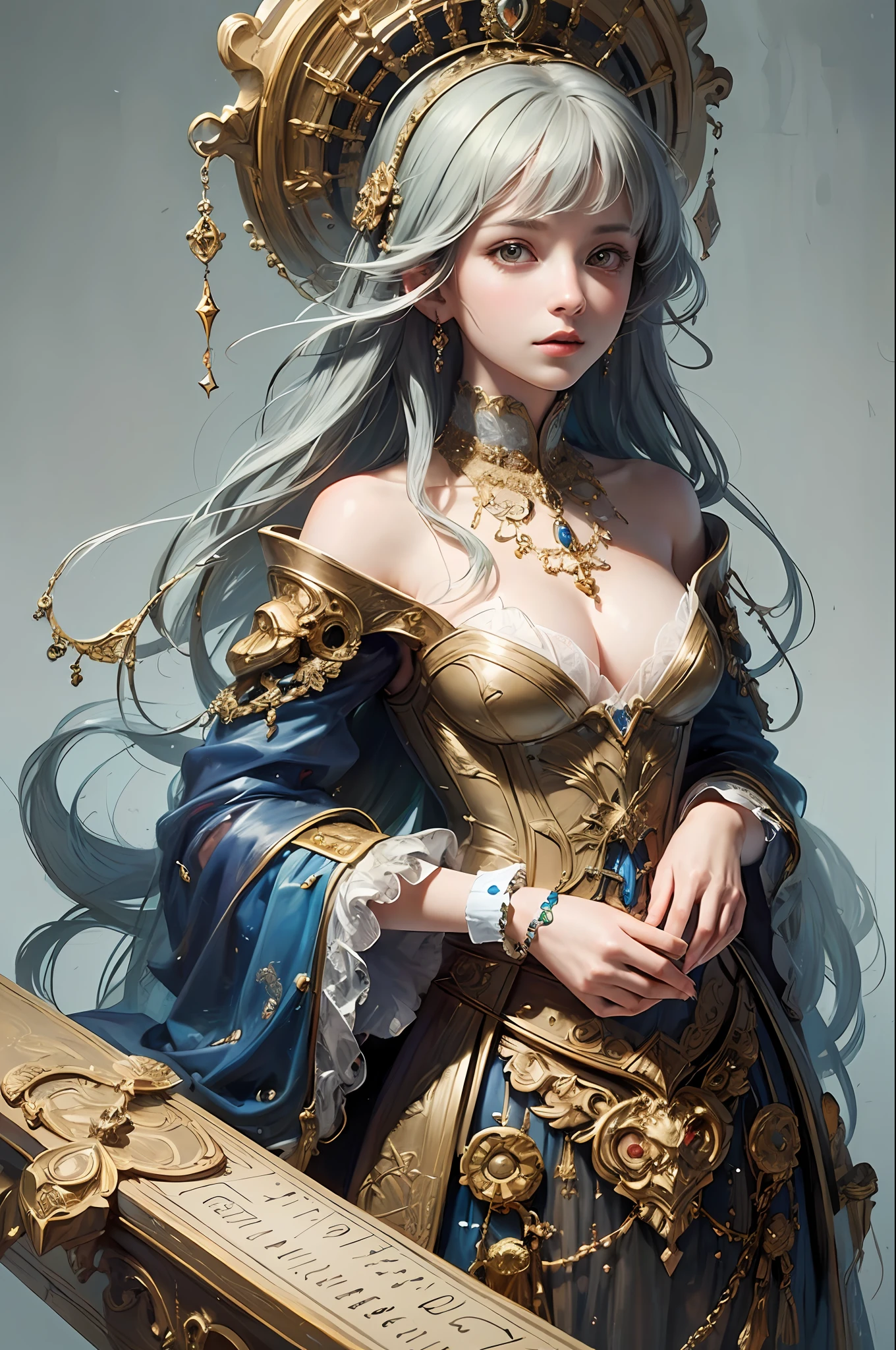 (masterpiece, top quality, best quality, official art, beautiful and aesthetic:1.2), (1girl), extreme detailed,(fractal art:1.3),colorful,highest detailed
