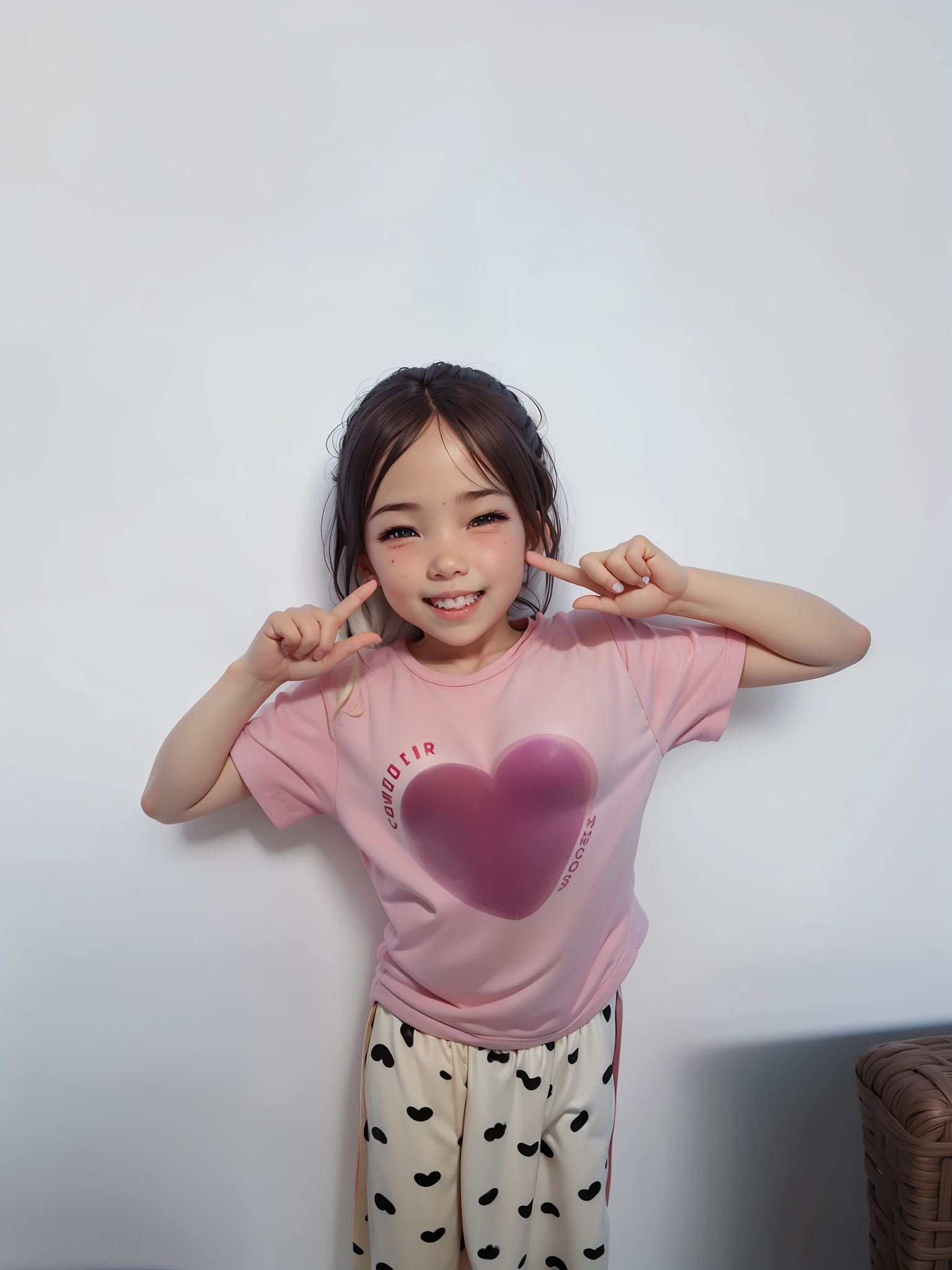 7 year old ,Cartoon avatar,Top powder blue T-shirt,