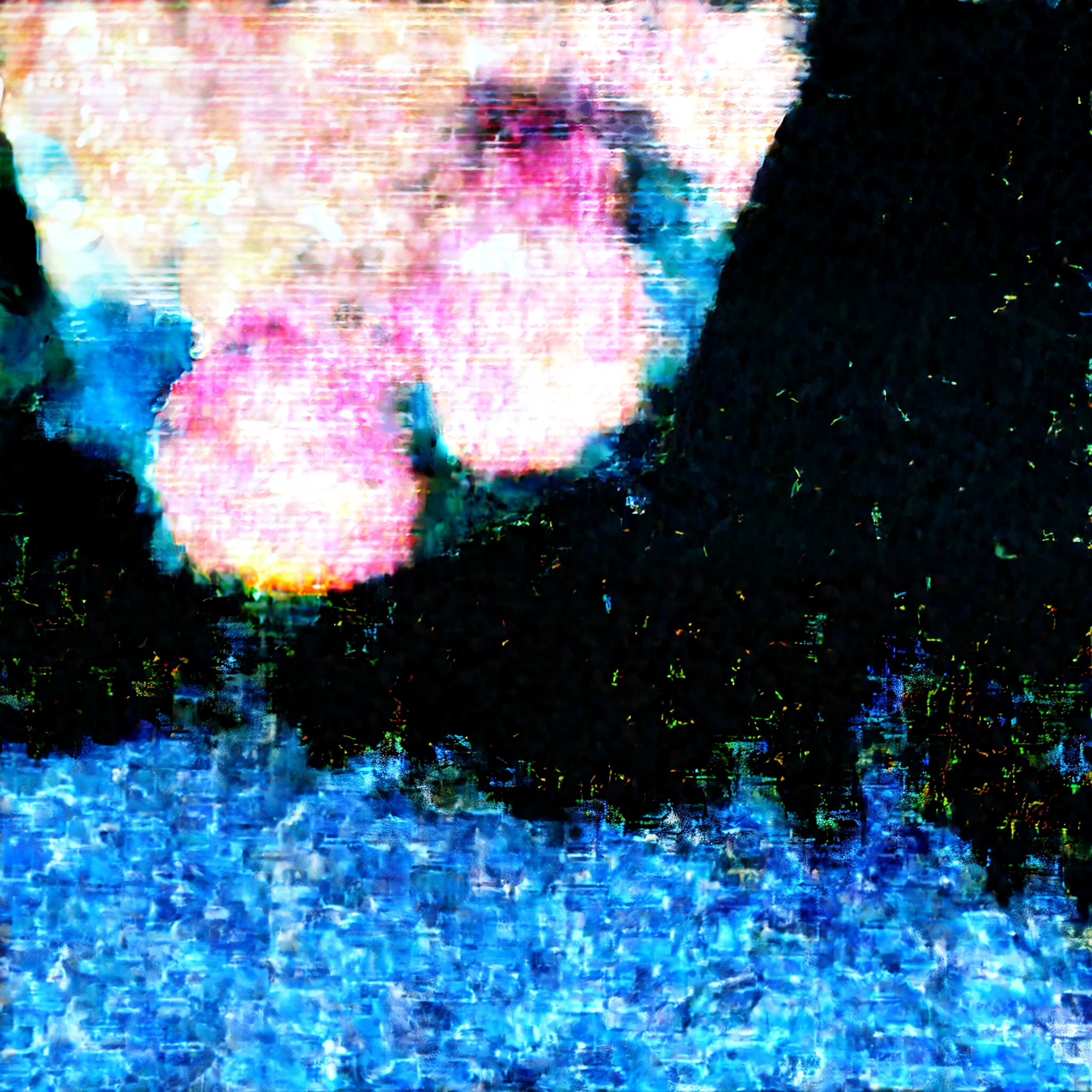 Blue-eyed girl with short black hair