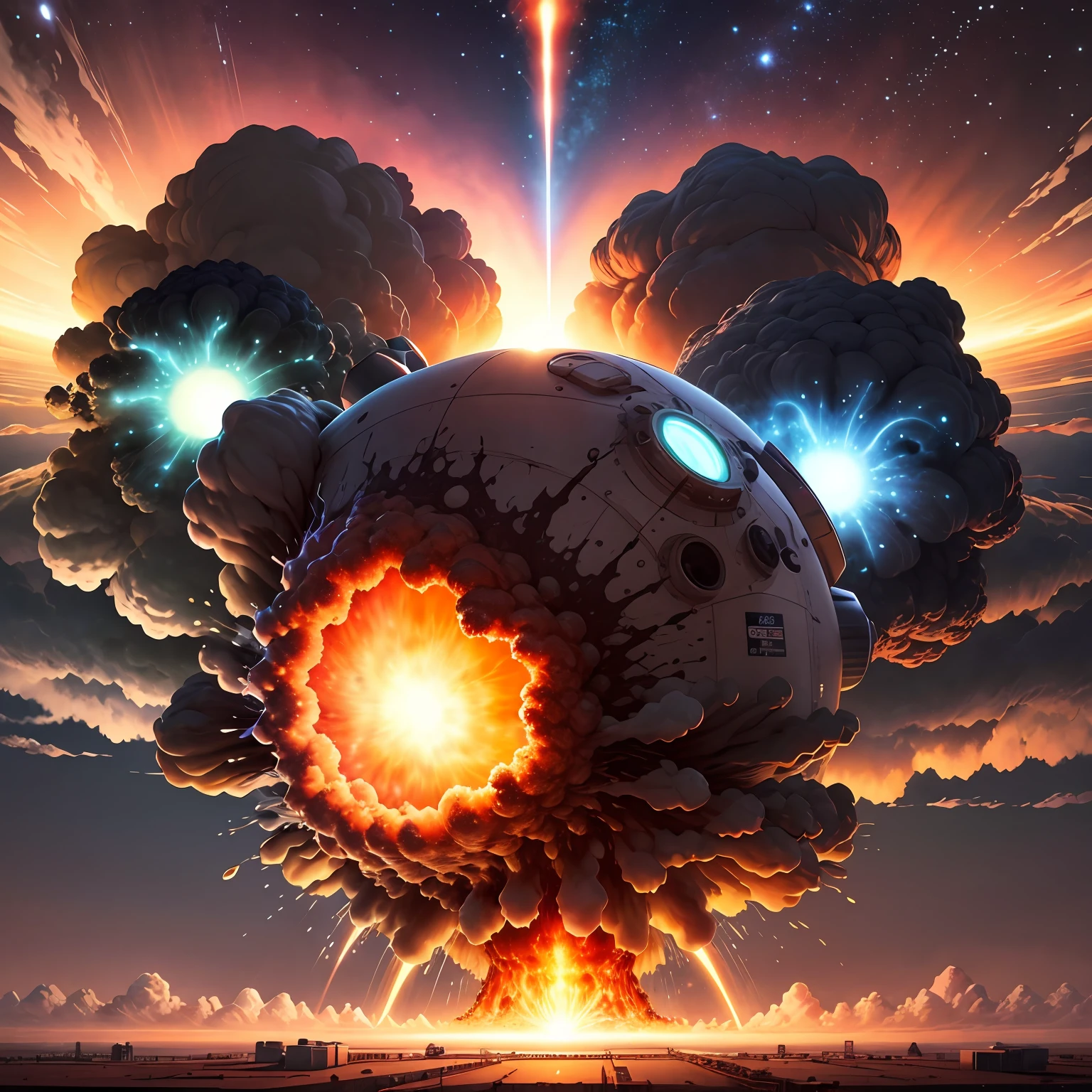 Nuclear explosion