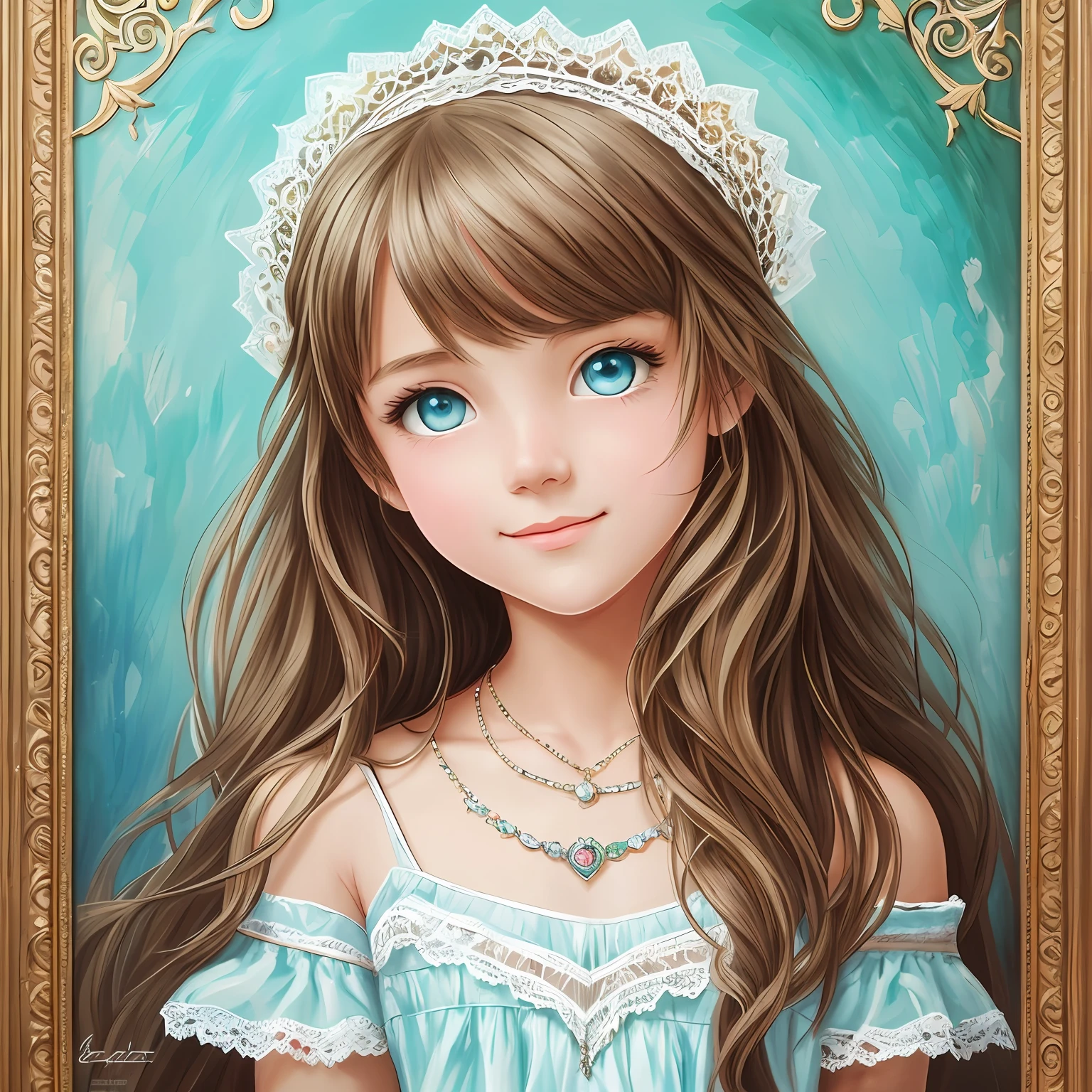 blonde hair, streaked hair, crown, clover hair ornament, mole under eye, half-closed eyes, clenched teeth, Ghibli-like colours, Fujicolor, film grain, framed, UHD, ccurate, anatomically correct, textured skin, high details, 4K --auto