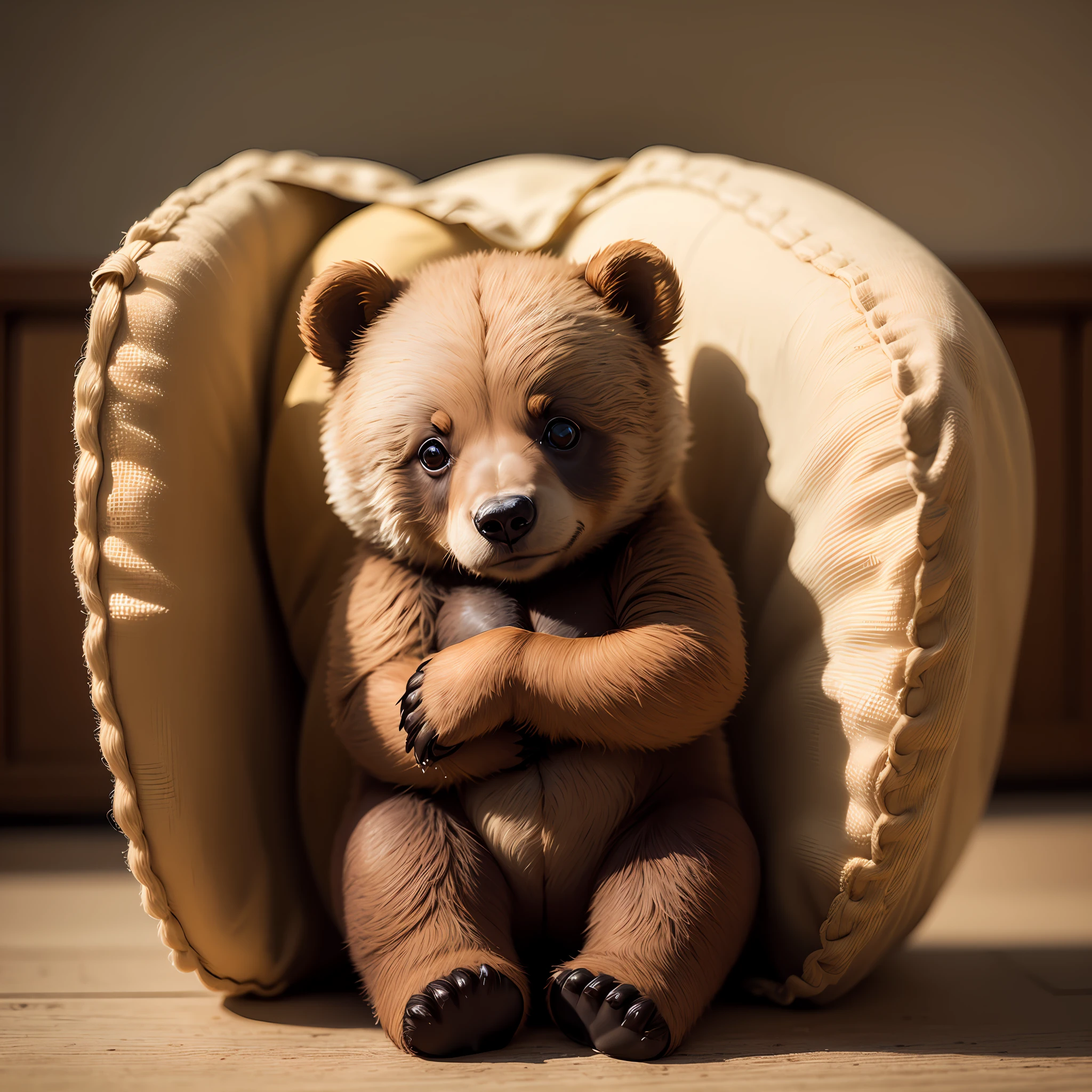 A cute little bear --auto