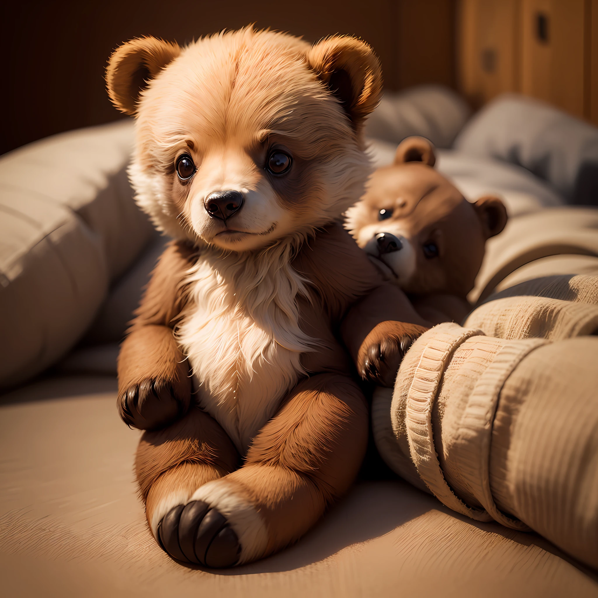 A cute little bear --auto