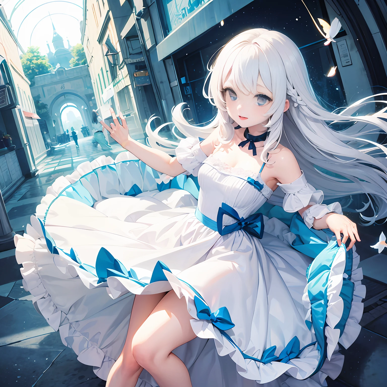 Pinn your hands behind your back