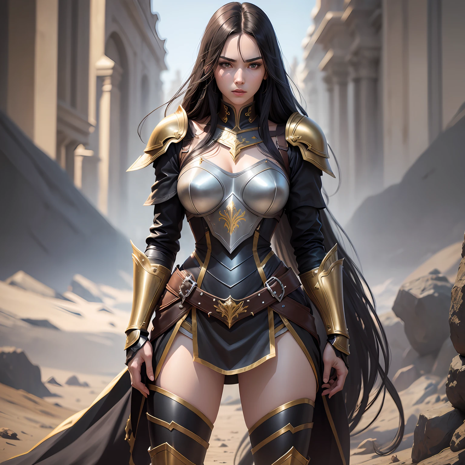 female pervert，Need，tmasterpiece，Grace，ancient wind，scenecy，Immortal，Fair skin，Heroic，missiles，armor --auto