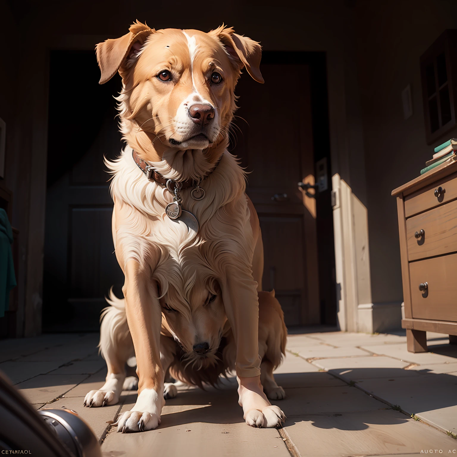 doggy, Surrealism, cinematic lighting, 16k --auto