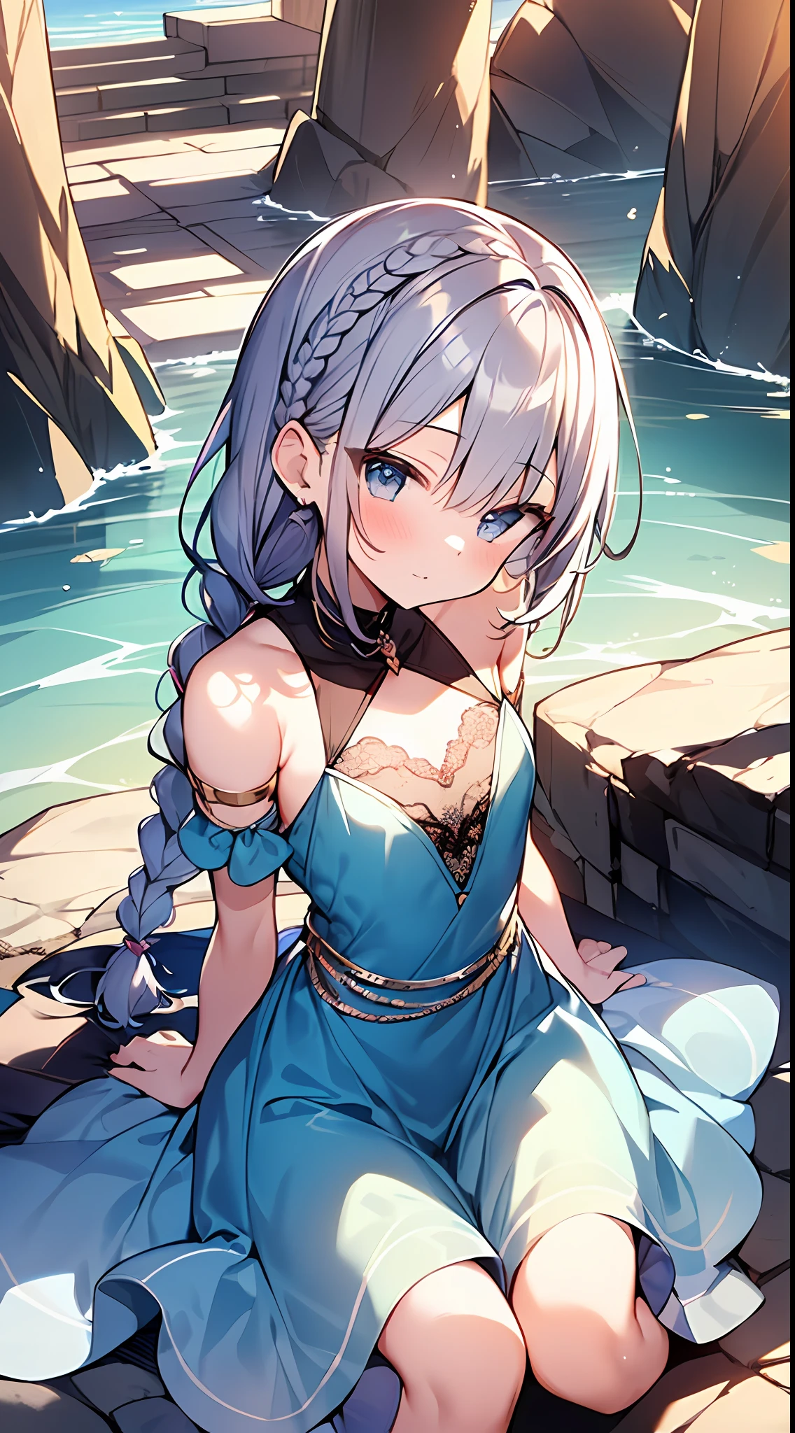 (incredibly absurdres absolutely resolution: 1.5), highest quality, masterpiece, ultra high resolution, 8k, (multiple girls), (gorgeous dresses with many gorgeous and colorful decorations) BREAK shoujo manga style, (loli), soft line drawing, digital enhancement, shojo manga touch, environmental change scenes, shojo manga core, ( Hair length to the shoulders))), (((short braid))), ancient capital of the West, full body visible angle, entangle, beautiful and aesthetic: 1.5, High quality: 1.3