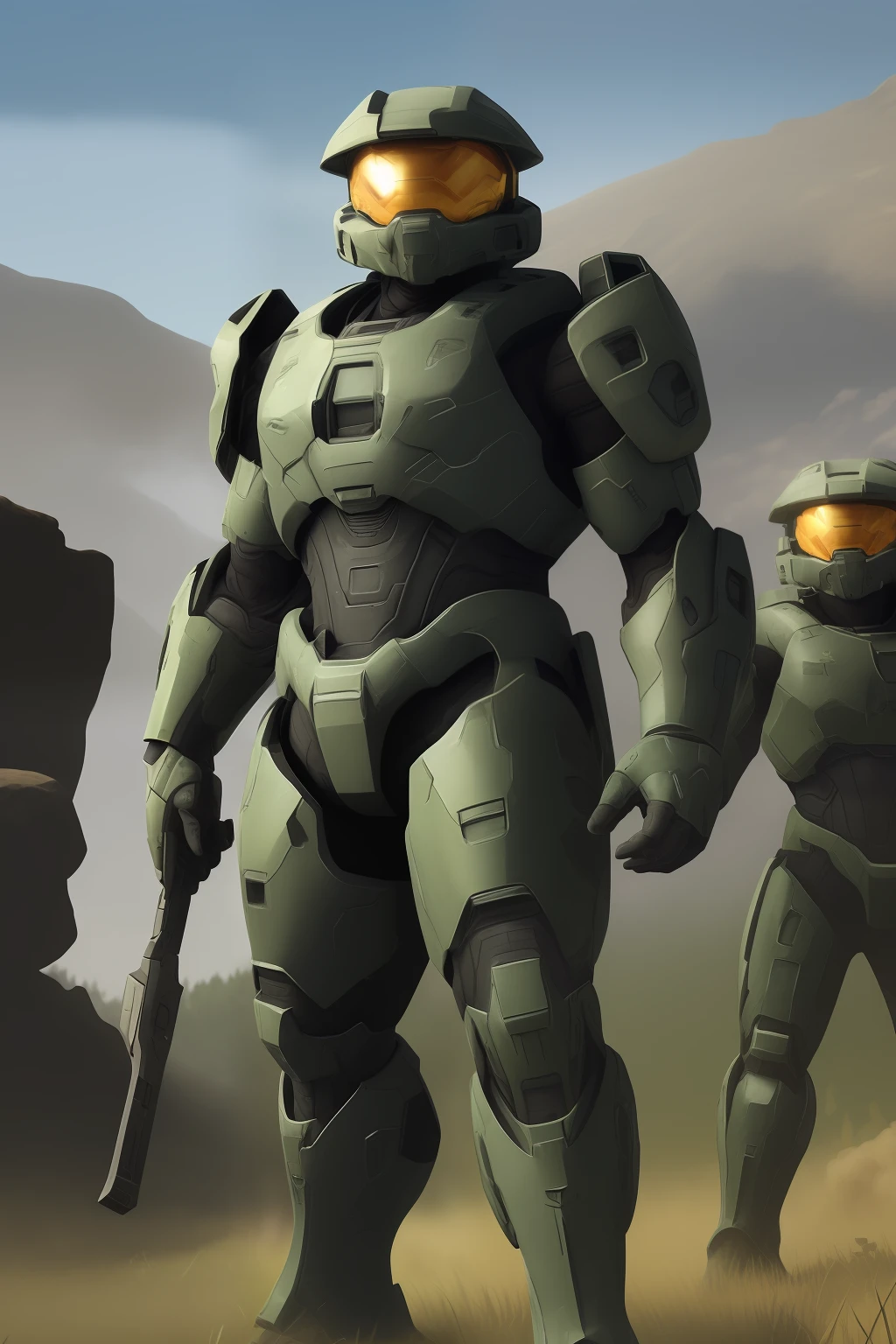 Halo Spartan warriors