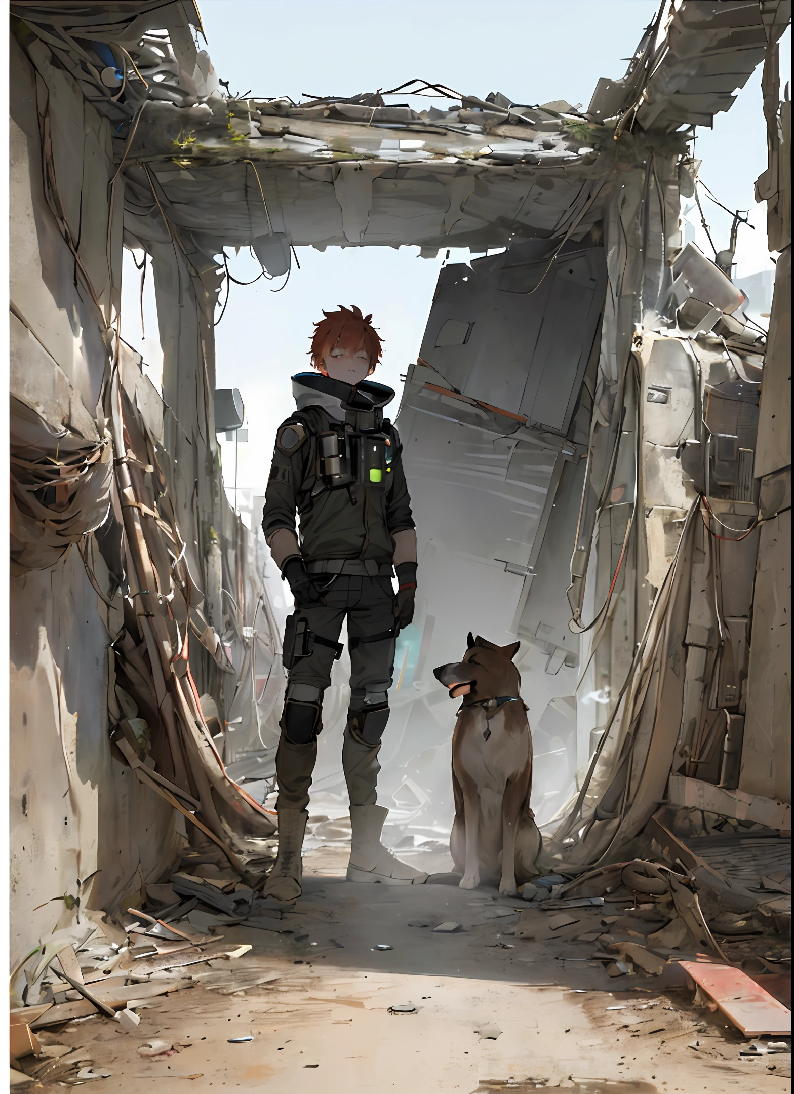 The commander saw this,He patted her shoulder hard,After a few words of comfort, he left the space for her to digest these emotions slowly