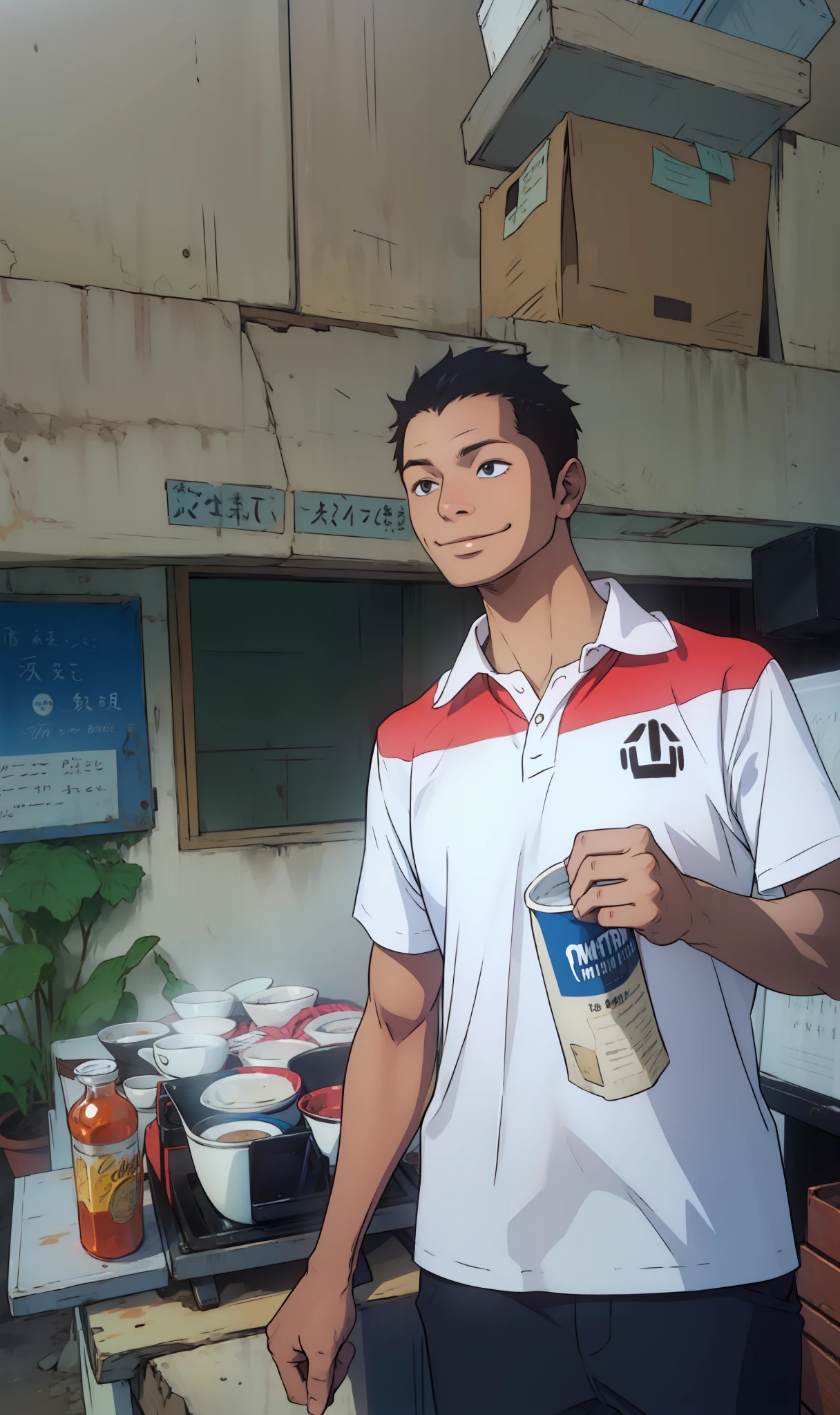 ssmile,Warm man