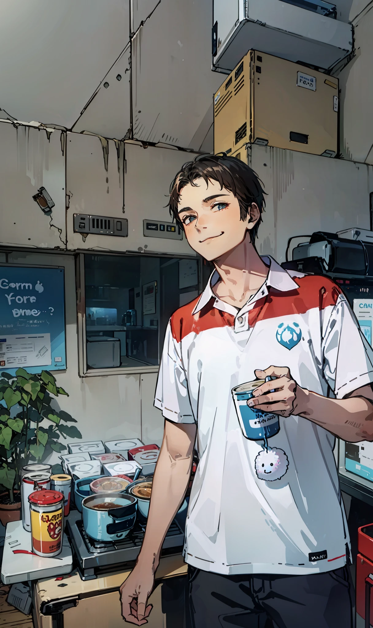 ssmile，Warm man