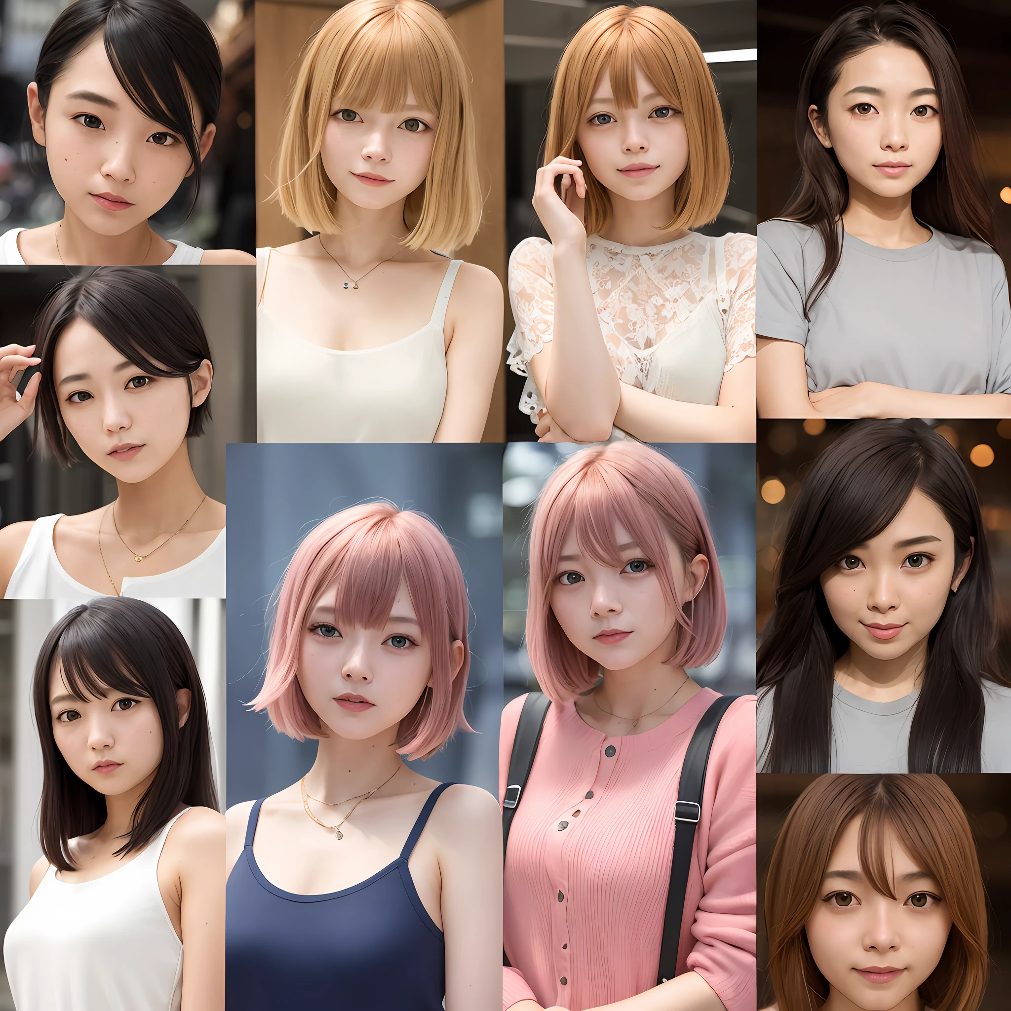 ashe、bob、27yo、Ella Freya、Sumire Kuramoto、short-cut