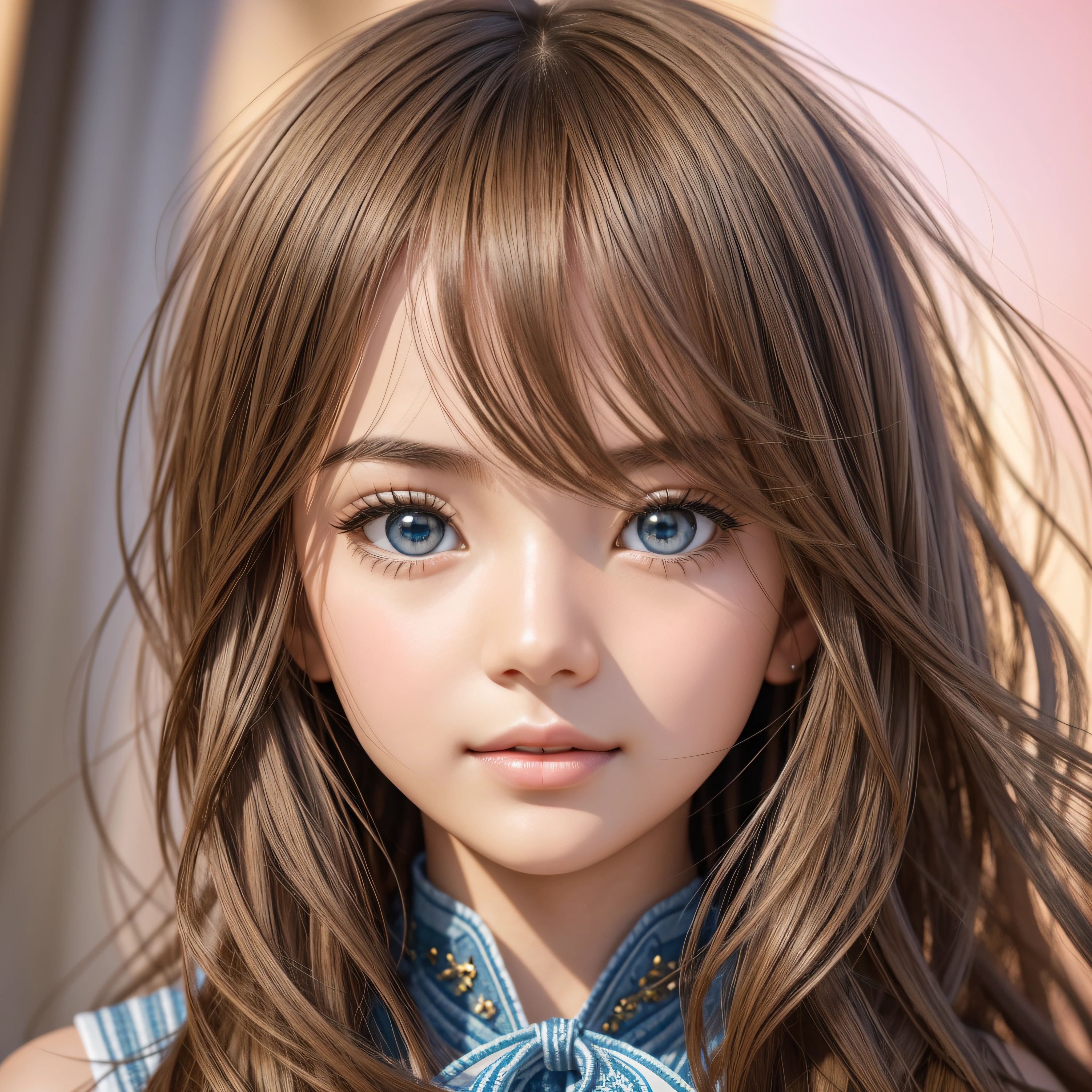 (in 8K、Raw photography、beste-Qualit、tmasterpiece:1.2)、(Metamorphosis of a girl、a photorealistic:1.37)、(aegyo sal:1)、cute little、Professional Writing、photon maping、Physically Based Rendering、bob cuts、Gray eye、Night、steampunc、Clear background、fullllbody、A sexy --auto