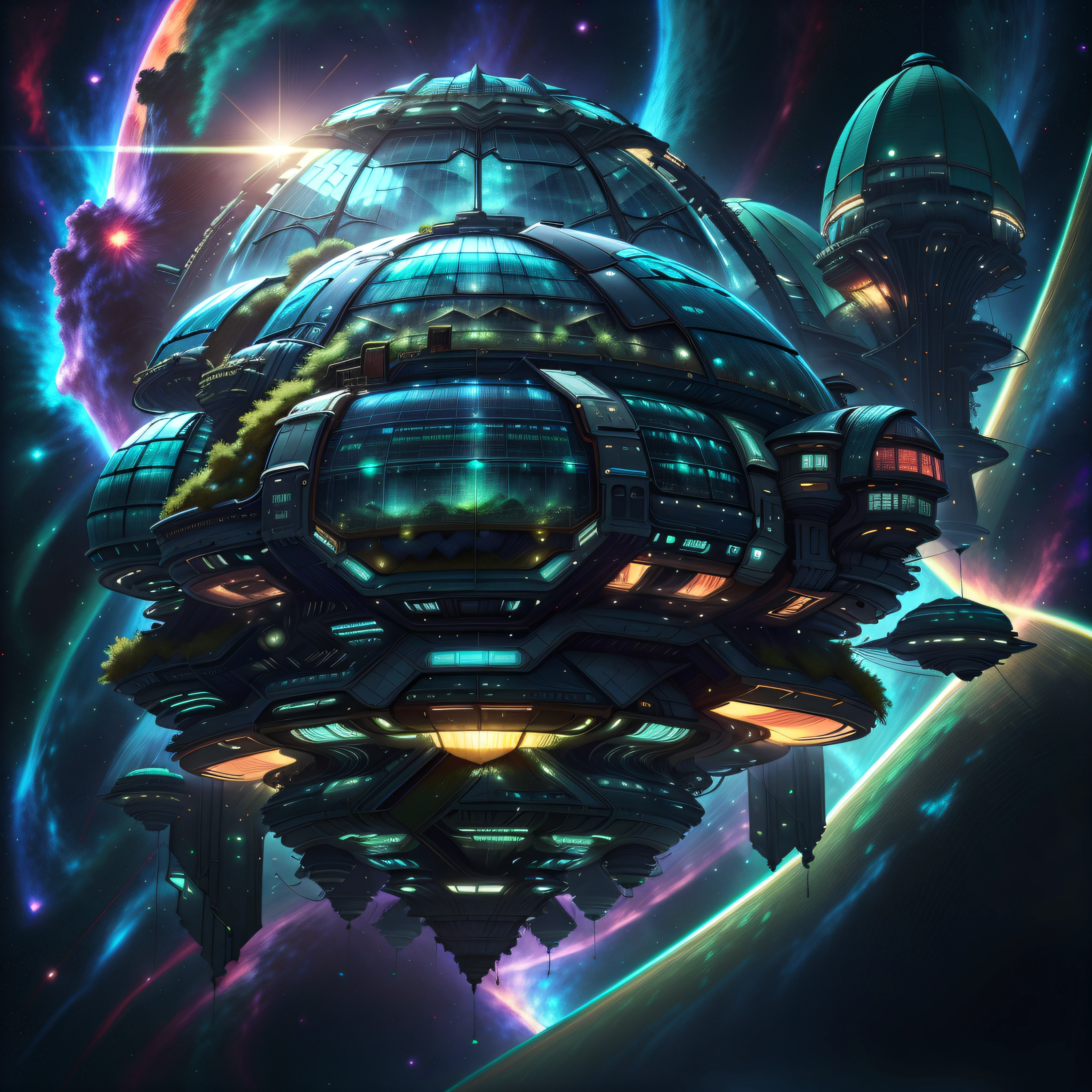 spaceship war galaxy