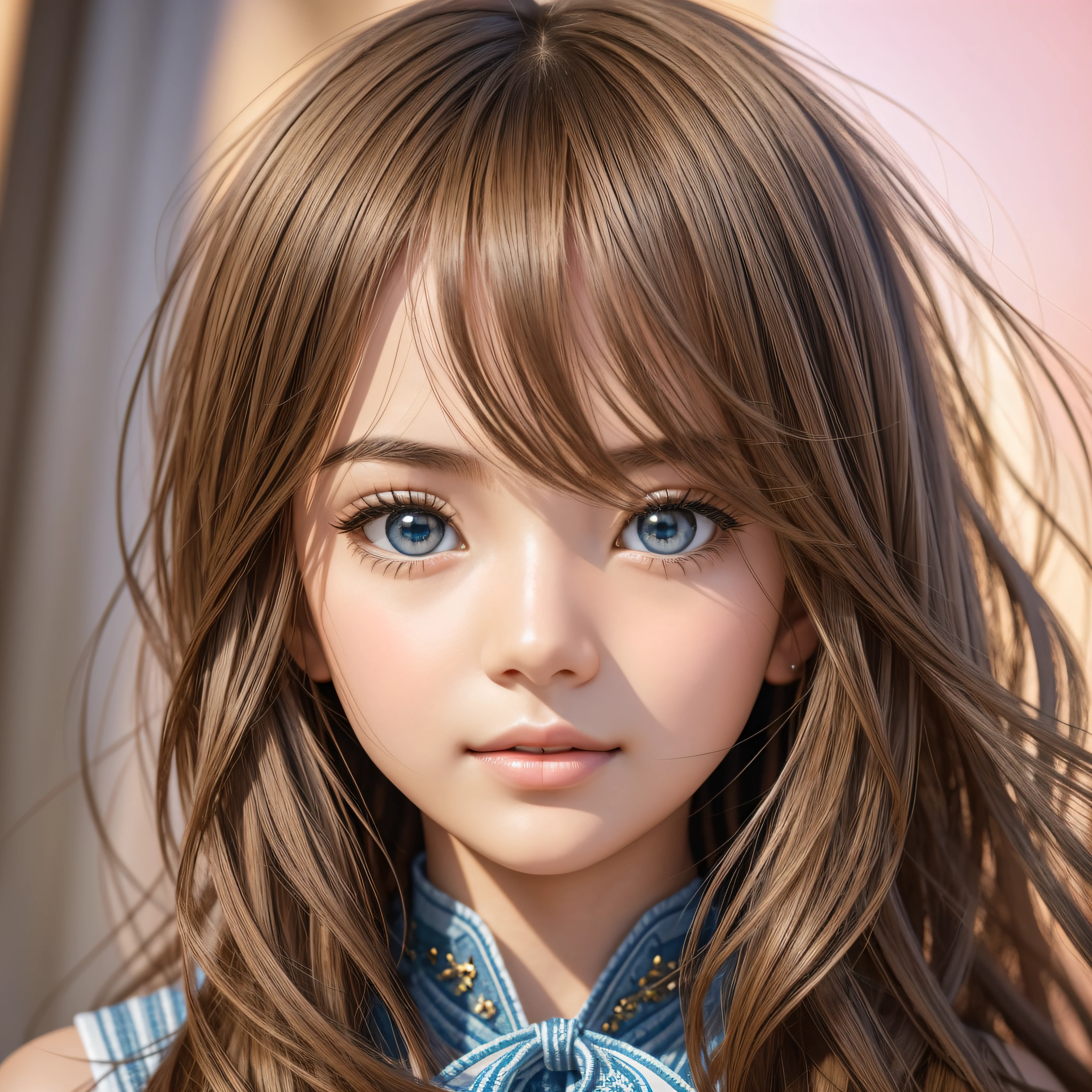 （in 8K、Raw photography、beste-Qualit、tmasterpiece：1.2）、（Metamorphosis of a girl、a photorealistic：1.37）、（aegyo sal:1）、cute little、Professional Writing、photon maping、Physically Based Rendering、bob cuts、Gray eye、Night、steampunc、Clear background、fullllbody、A sexy --auto