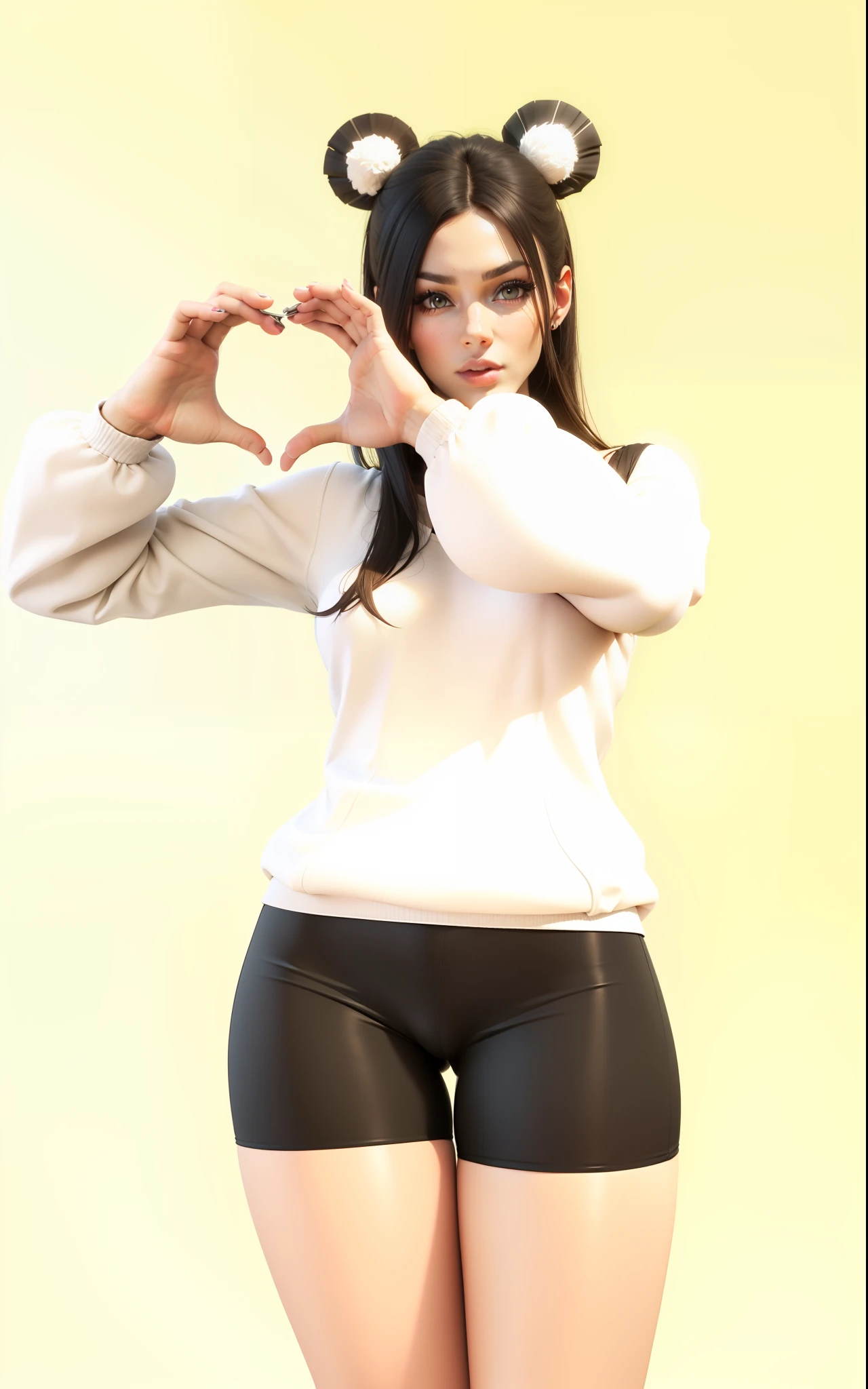 3d, sexy, beautiful thighs