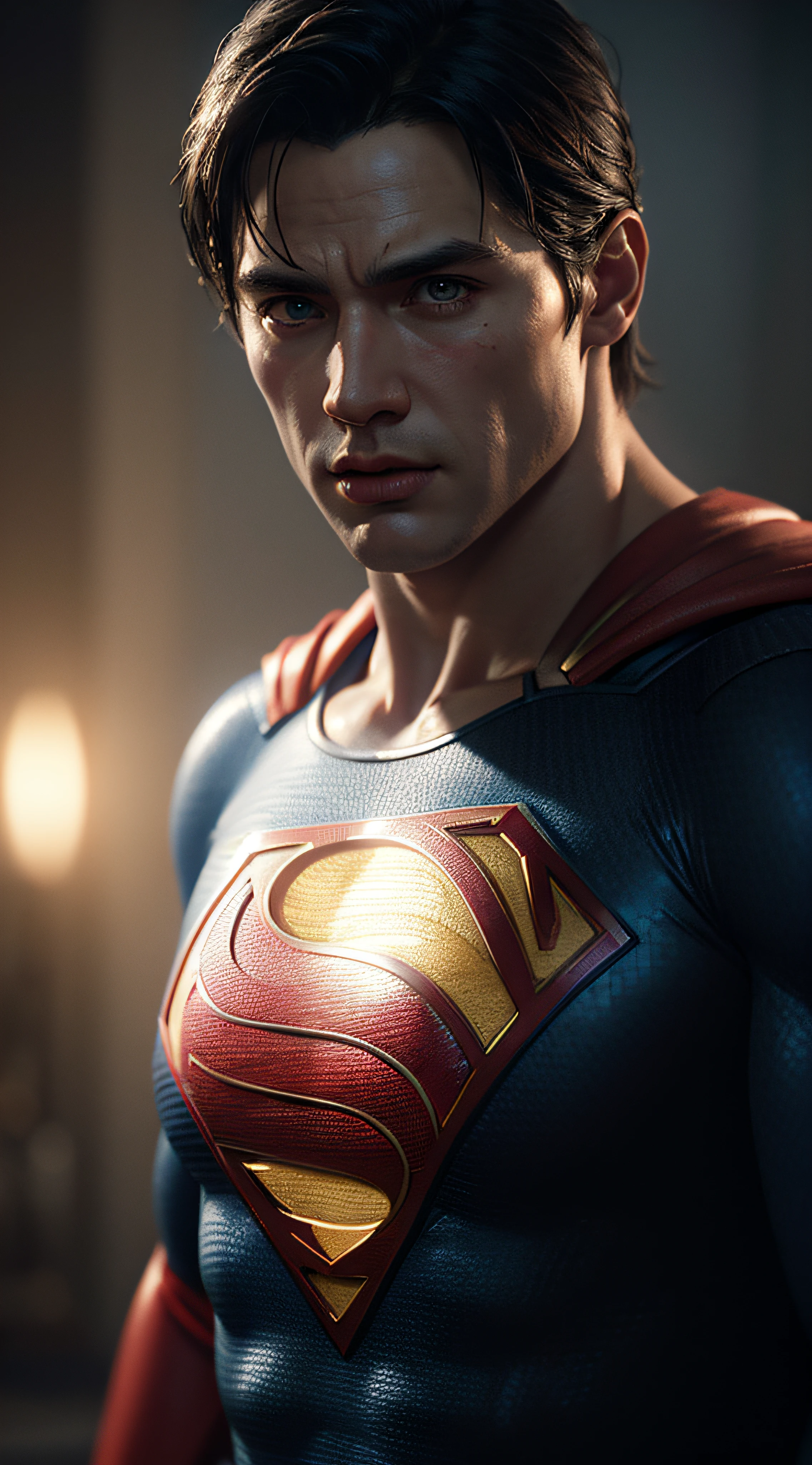 superman, photography,soft lighting, soft details, octane, artstation trending, ultra high detail, ultra realistic, cinematic,16k