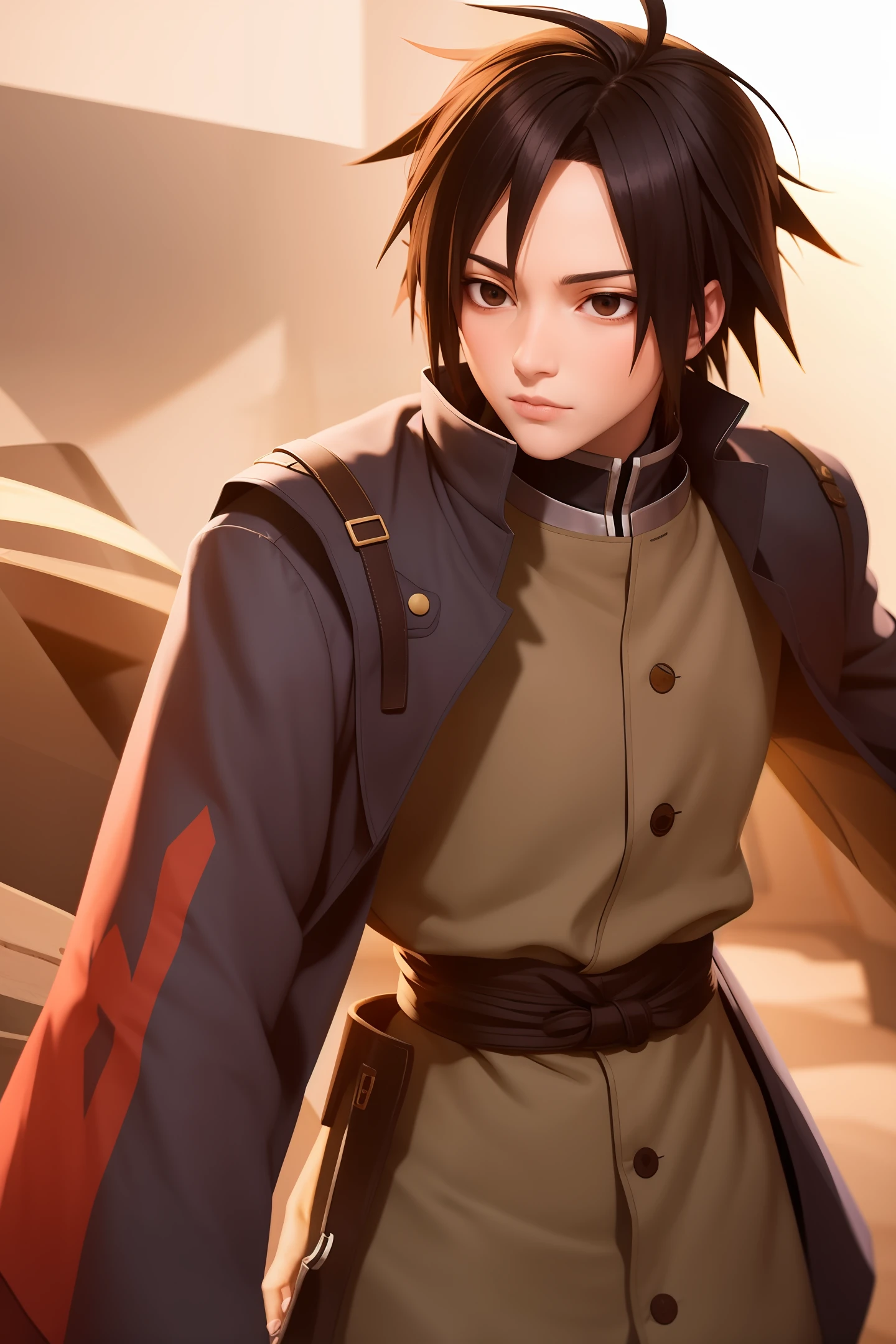 Uchiha with soil