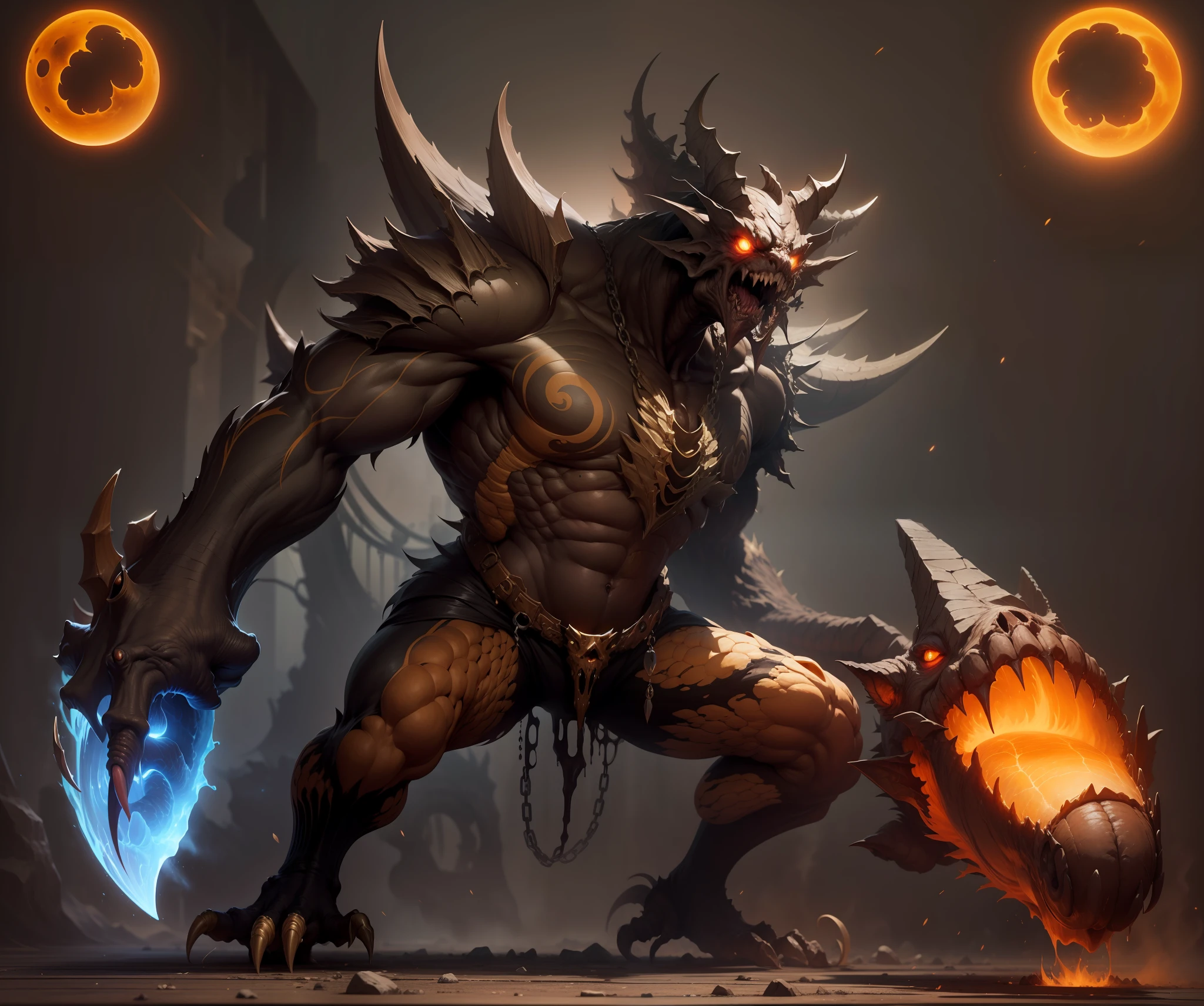 ((Create an evolution for this monster from this image))