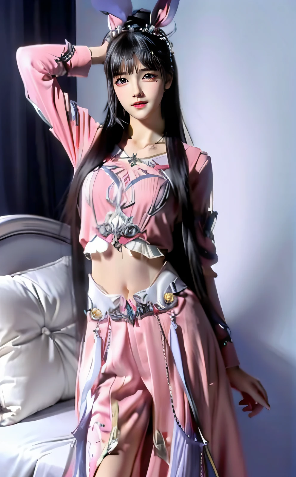Ultra-realistic 8k CG，s the perfect face，flawless perfection，ren，tmasterpiece，professionalartwork，famousartwork，s the perfect face，beauitful face，beautidful eyes，（（Perfect female body）），独奏，