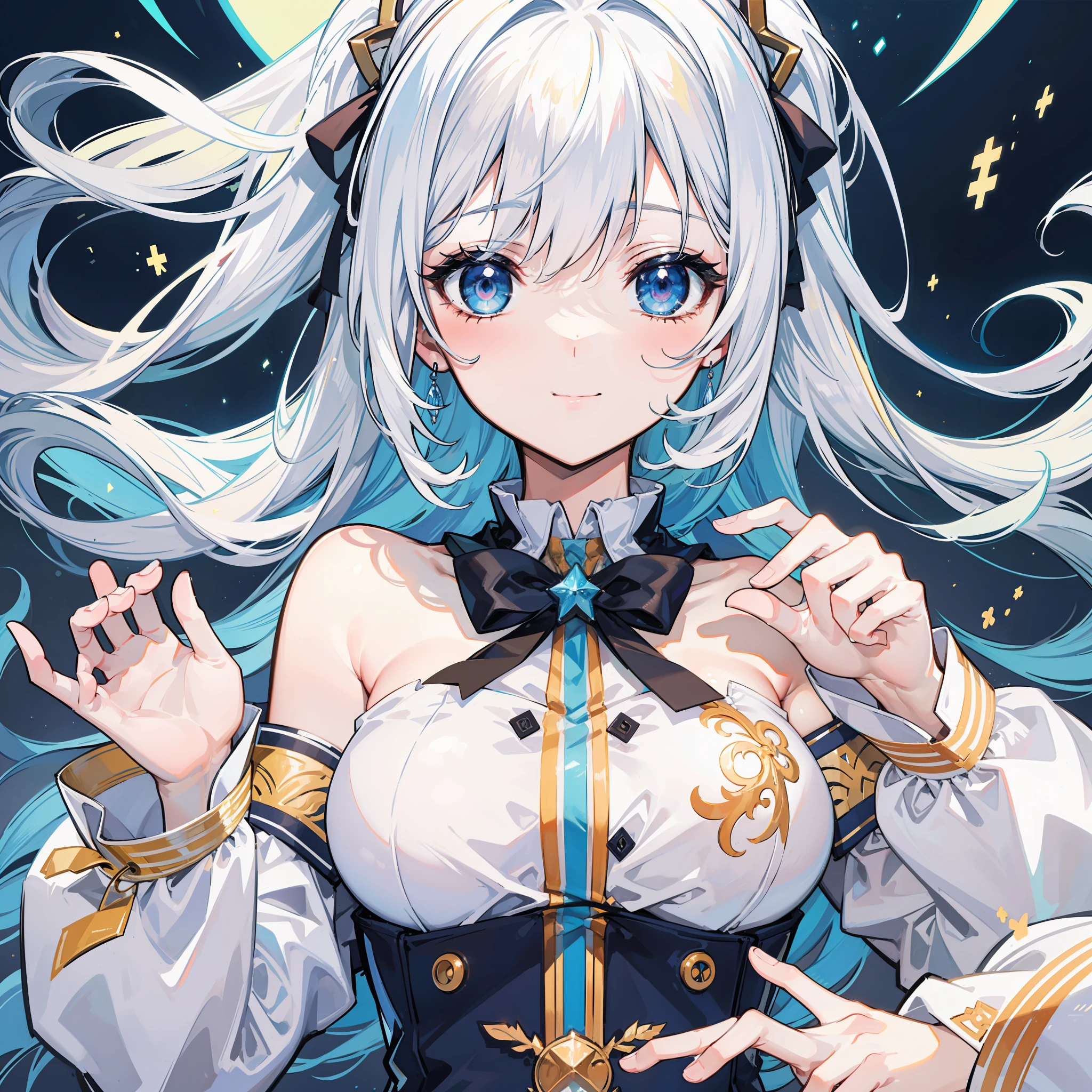 Protagonist girl,Happiness overflows on the face,modern day,volumettic light,Light,anime big breast,Say to me,Full body image high resolution