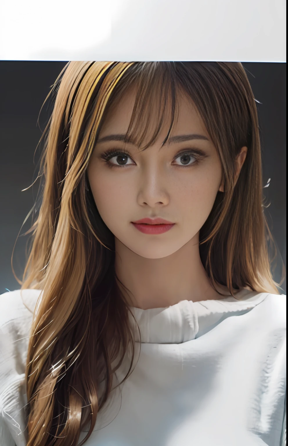 (Ultra Realistic), (Illustration), (High Resolution), (8K), (Very Detailed), (Best Illustration), (Beautiful and Detailed Eyes), (Best Quality), (Ultra Detailed), (Masterpiece), (Wallpaper), (Detailed Face), Solo, One Girl, Viewer, Fine Detail, Detailed Face, In the Dark, Deep Shadows, Low Key, pureerosfaceace_v1, Smile, Long Hair, 46-point oblique bangs, full body, showing legs, blonde god