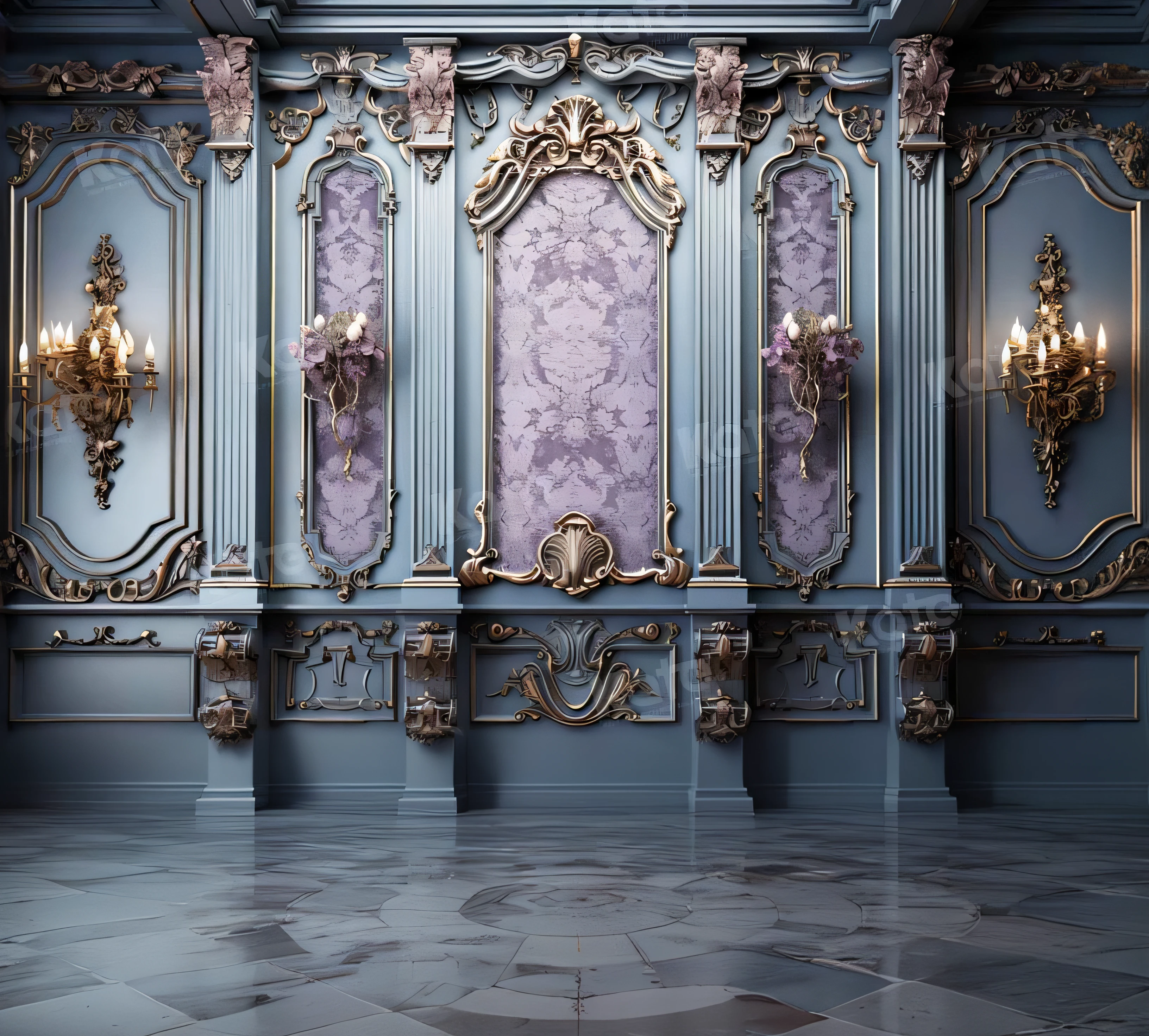 marble floor