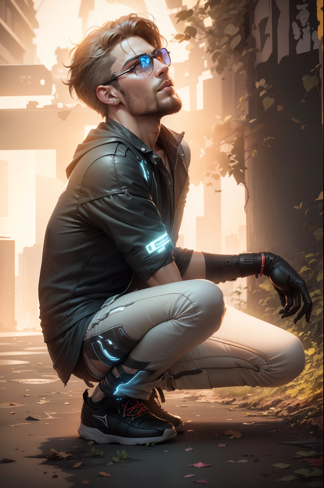 Change  background cyberpunk handsome boy.realistic face. 8k Ultra realistic