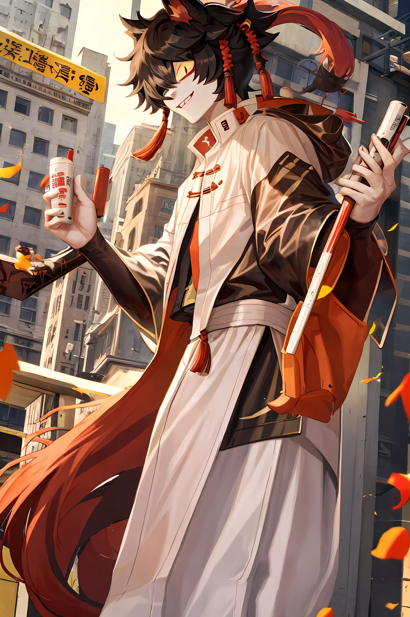 Uchiha turned into a Sichuan Jianzhou cat