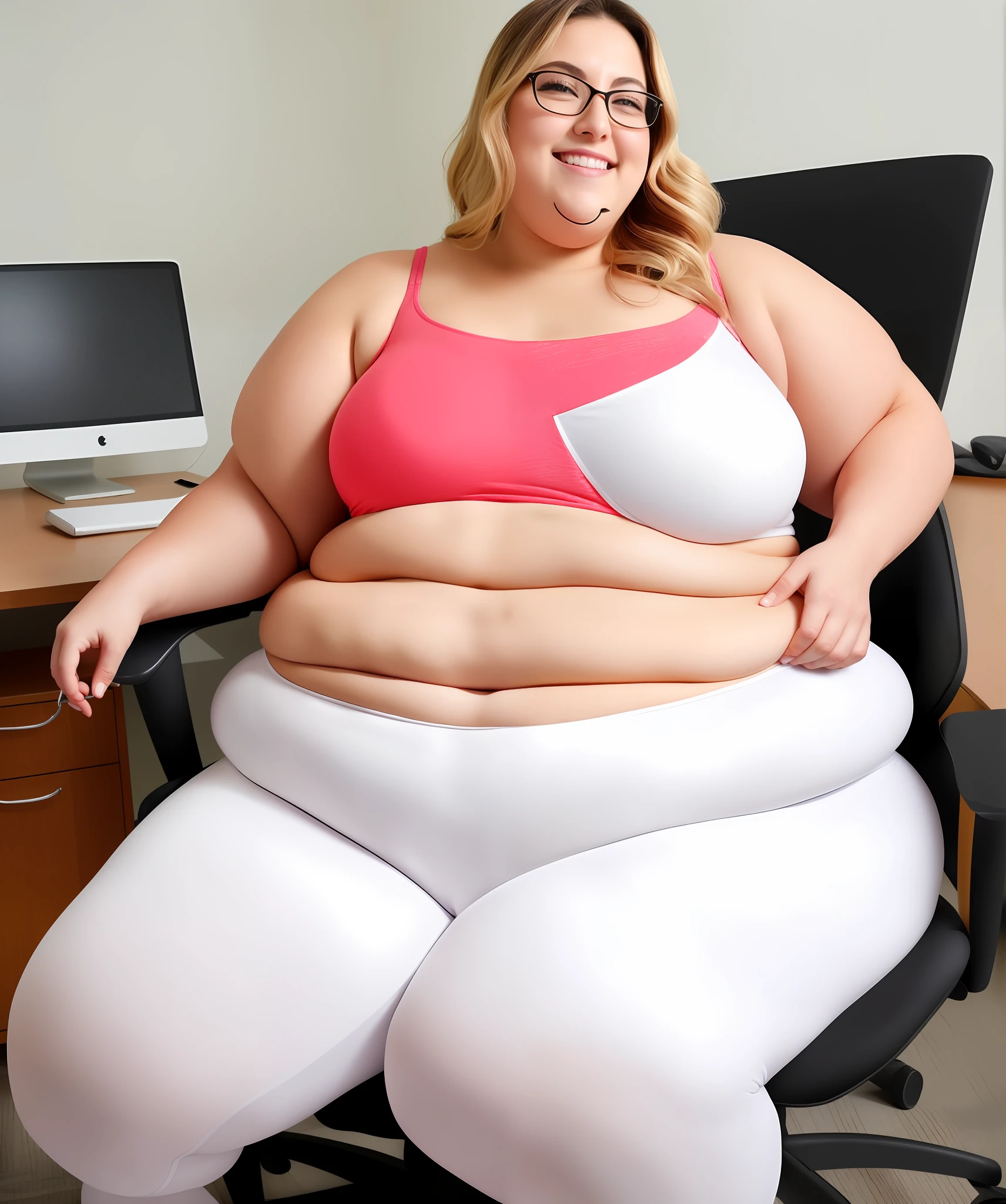 Get rid of belly button, decrease size of fat roll