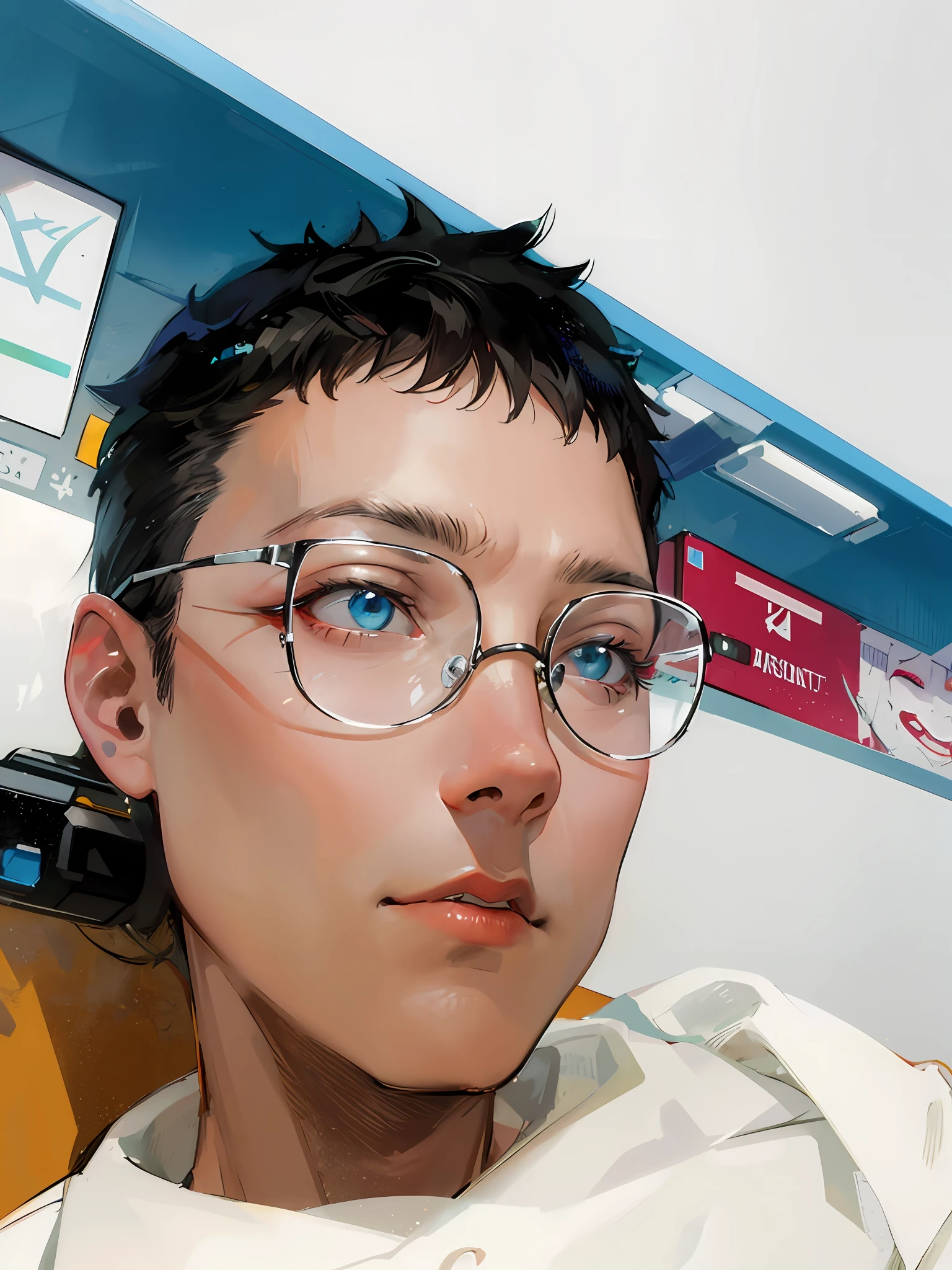 1boy ,cyber punk perssonage