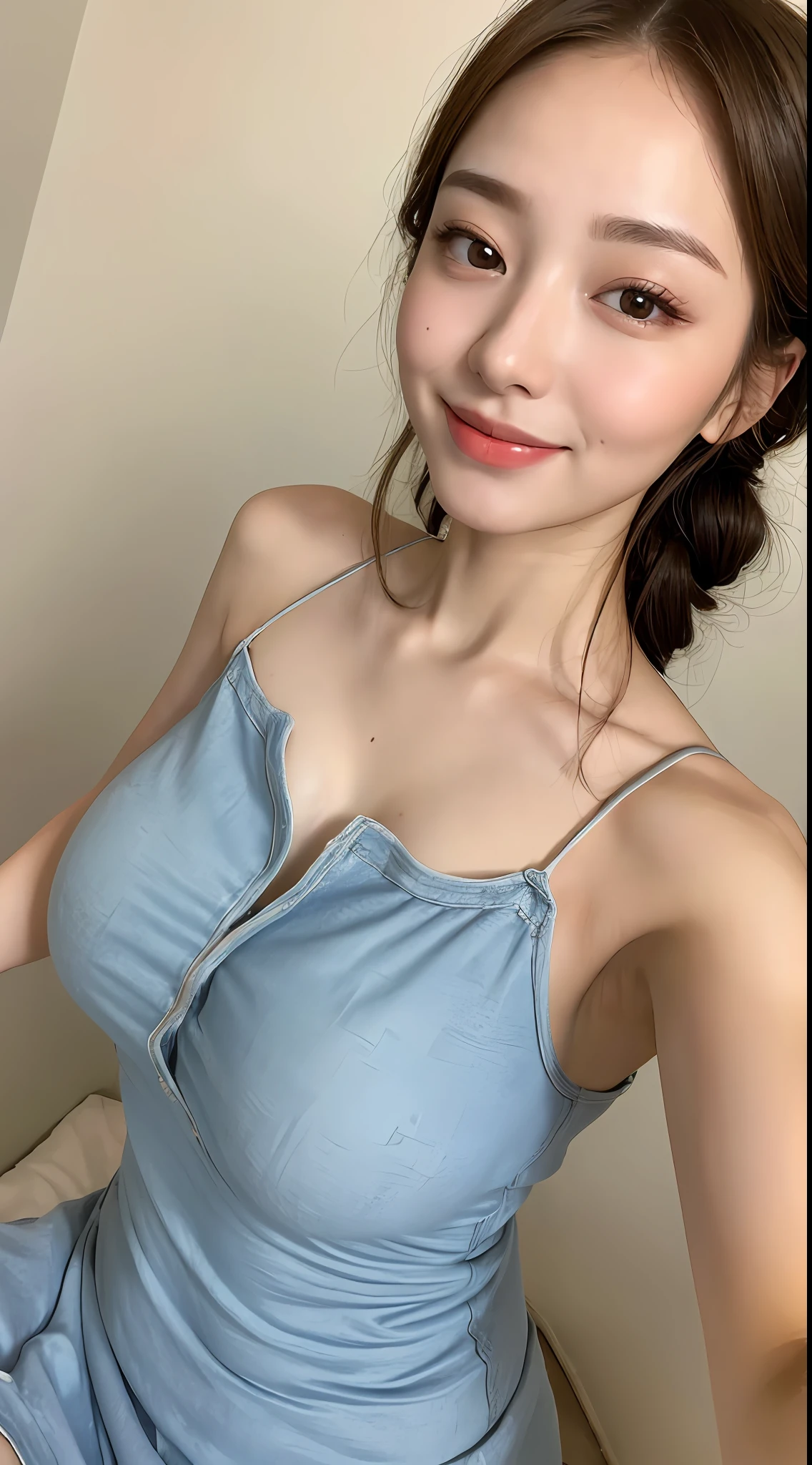 ((Best Quality, 8K, Masterpiece: 1.3)), 1girl, Slim Abs Beauty: 1.3, (Casual hairstyle, : 1.2), Dress: 1.1, Super fine face, Delicate eyes, Double eyelids, smile