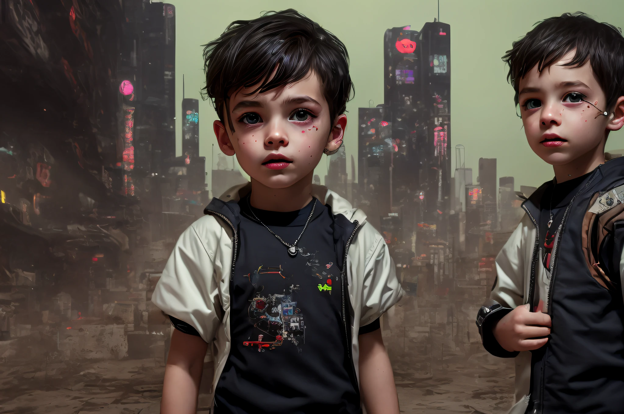 change background, cyberpunk, , high details --auto