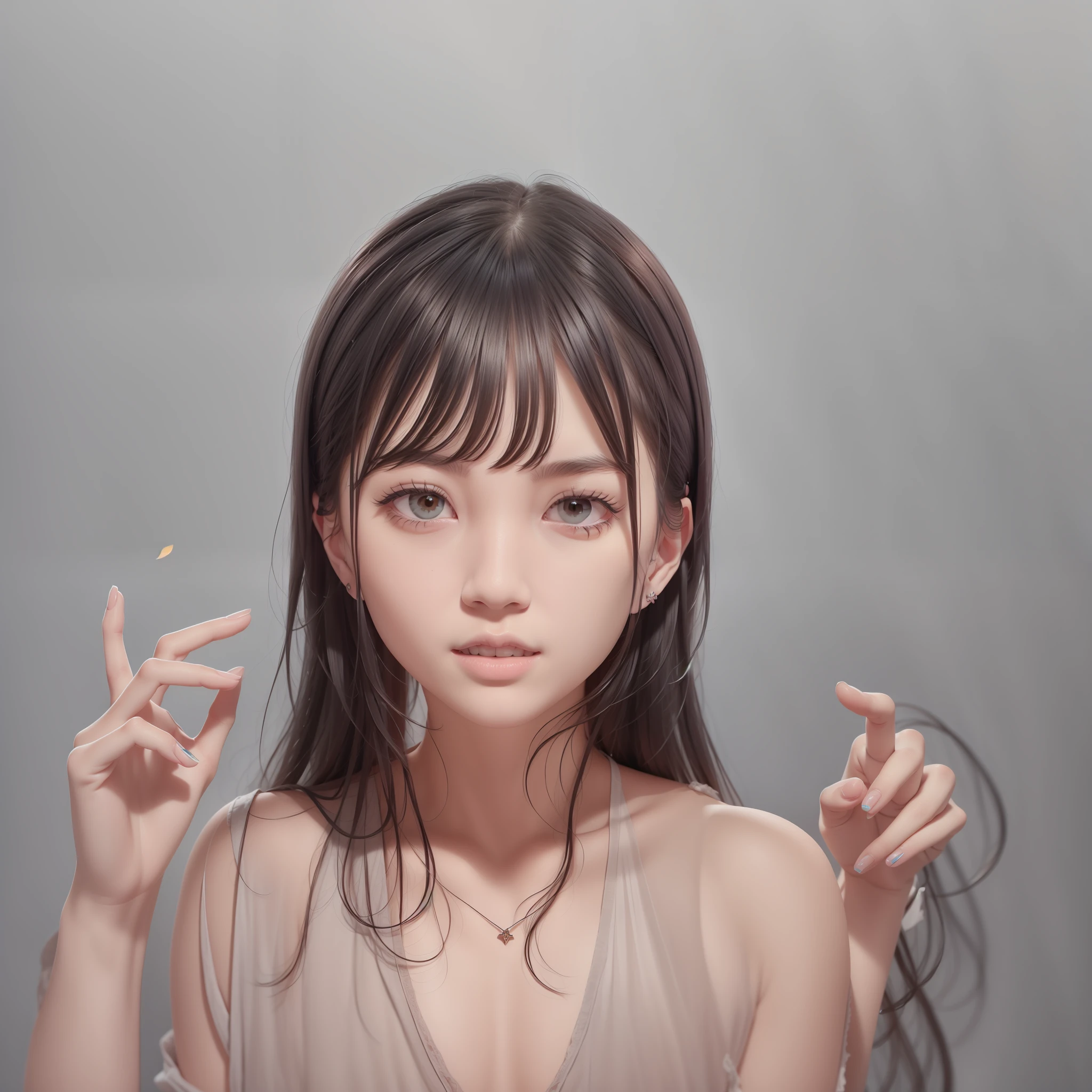 5 fingers on the right hand、Five fingers on the left hand