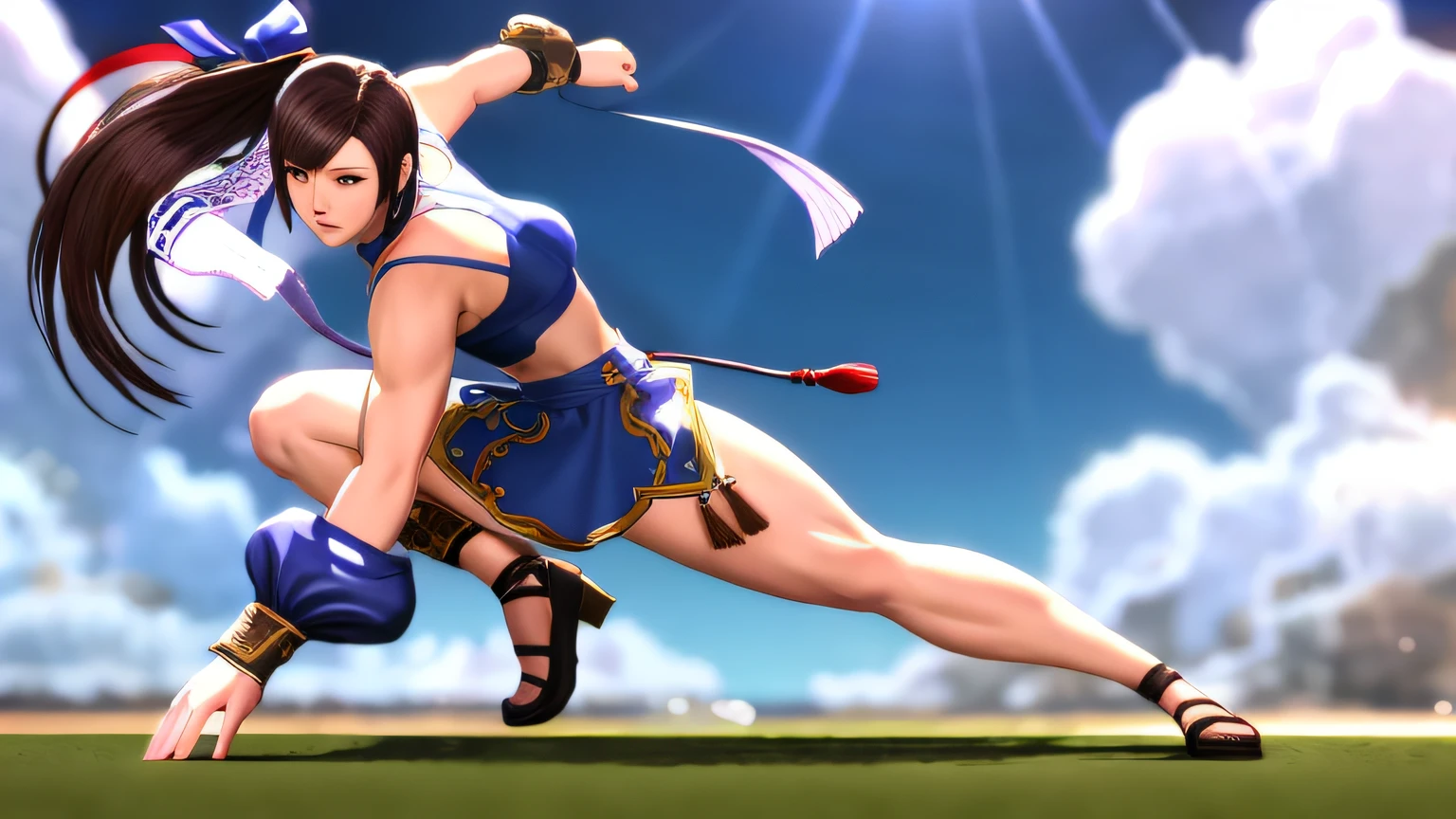 fighting game character, Wallpaper background, Fighting posture, soul calibur, fighter pose, Chun- li, ff Tifa, fightingpose,