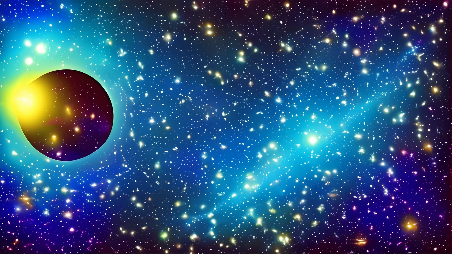galaxy, estrelas, Mundo, Colouring, universo, psicodelic, glorioso, magnifica, buraco negro
