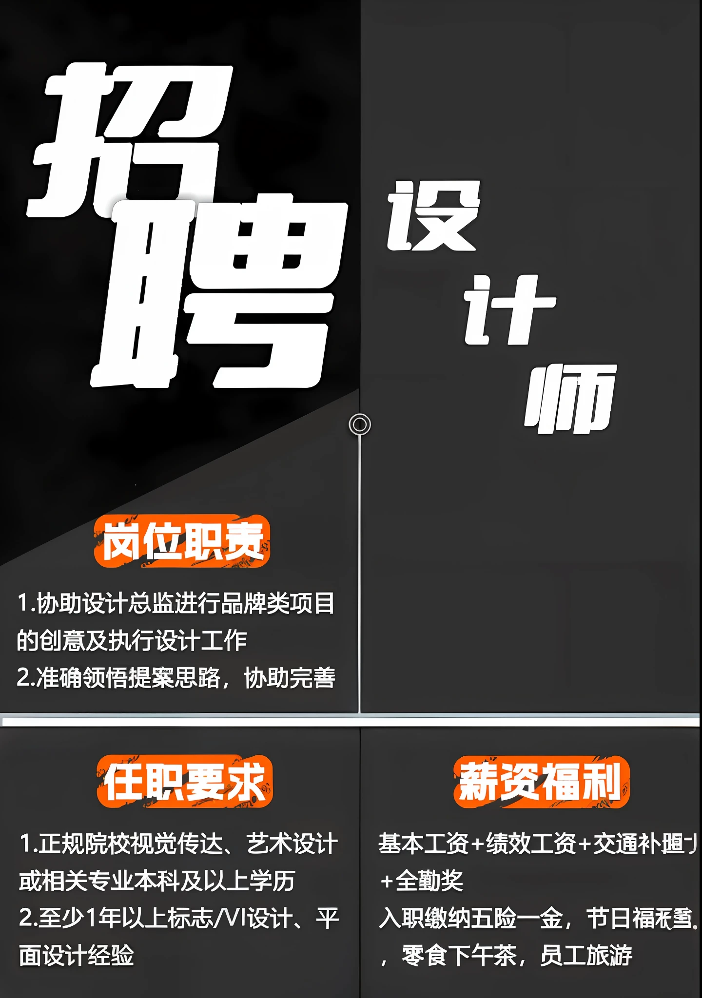 Close up of poster on black background and white and orange text, poster for, a poster, Wang Chen, Middle metaverse, Chiba Yuda, Weibo, Detailed picture, cover, Easy to understand, Chinese text, an advertising poster, infography, image, election poster, advertisement picture