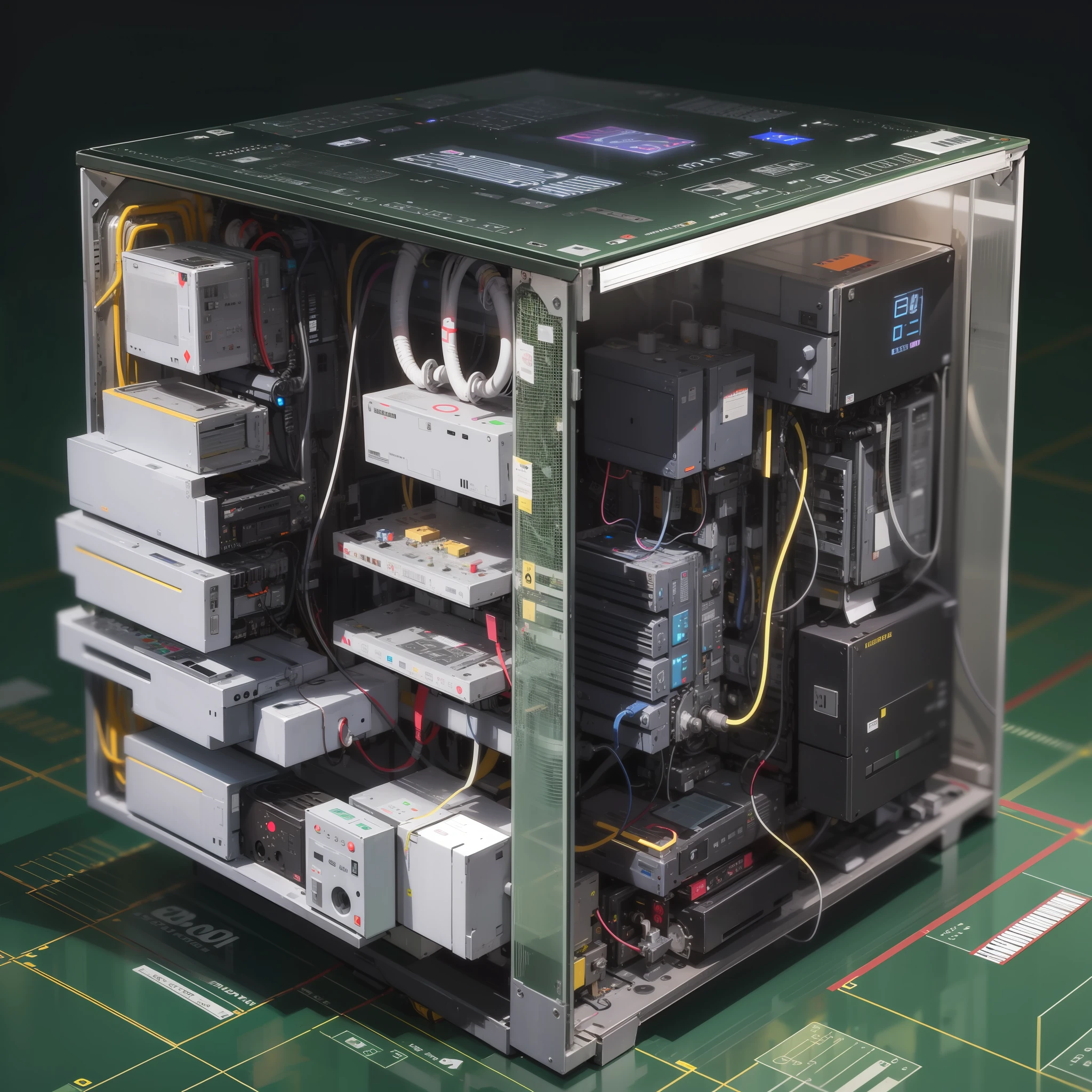 550W optical quantum computer
