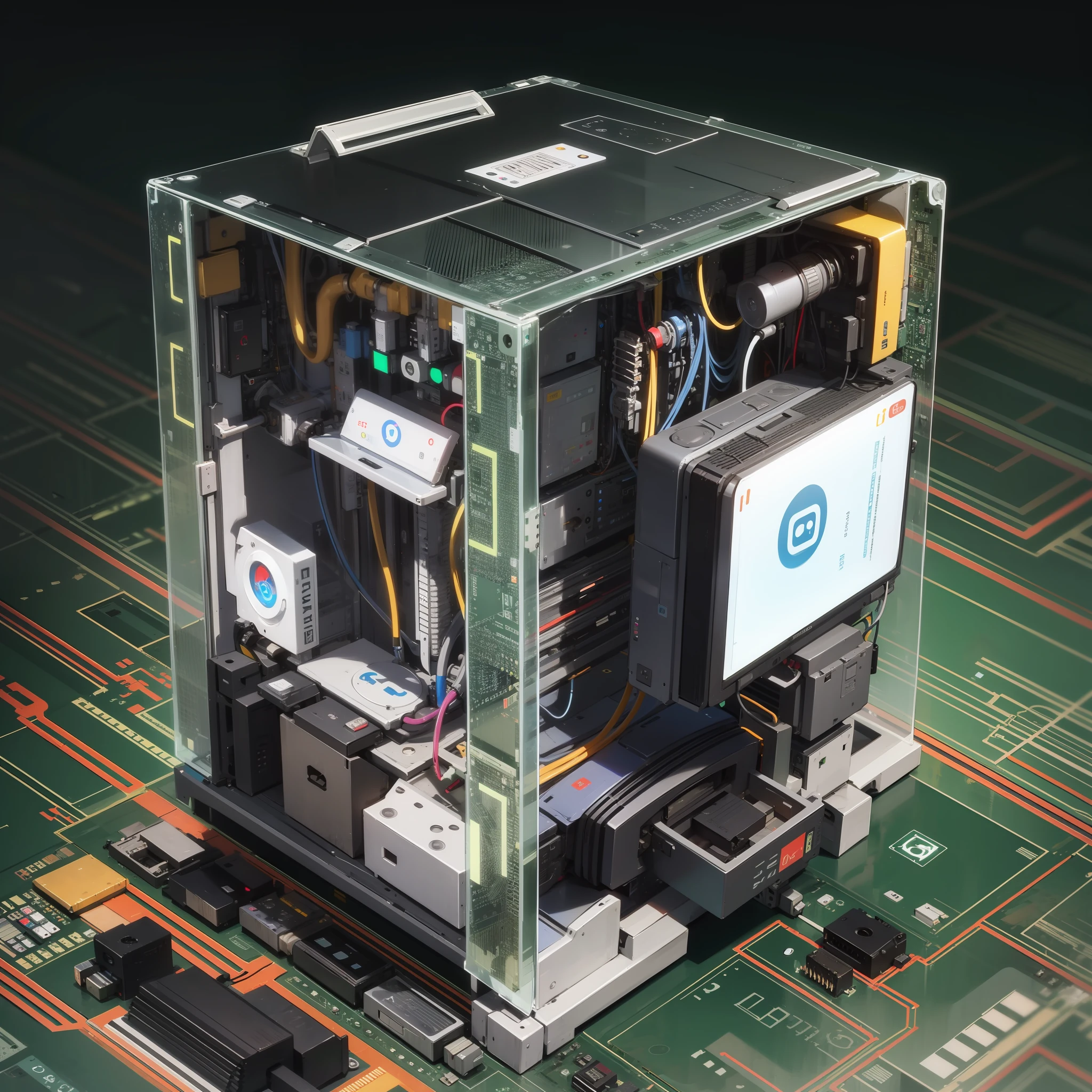 550W optical quantum computer