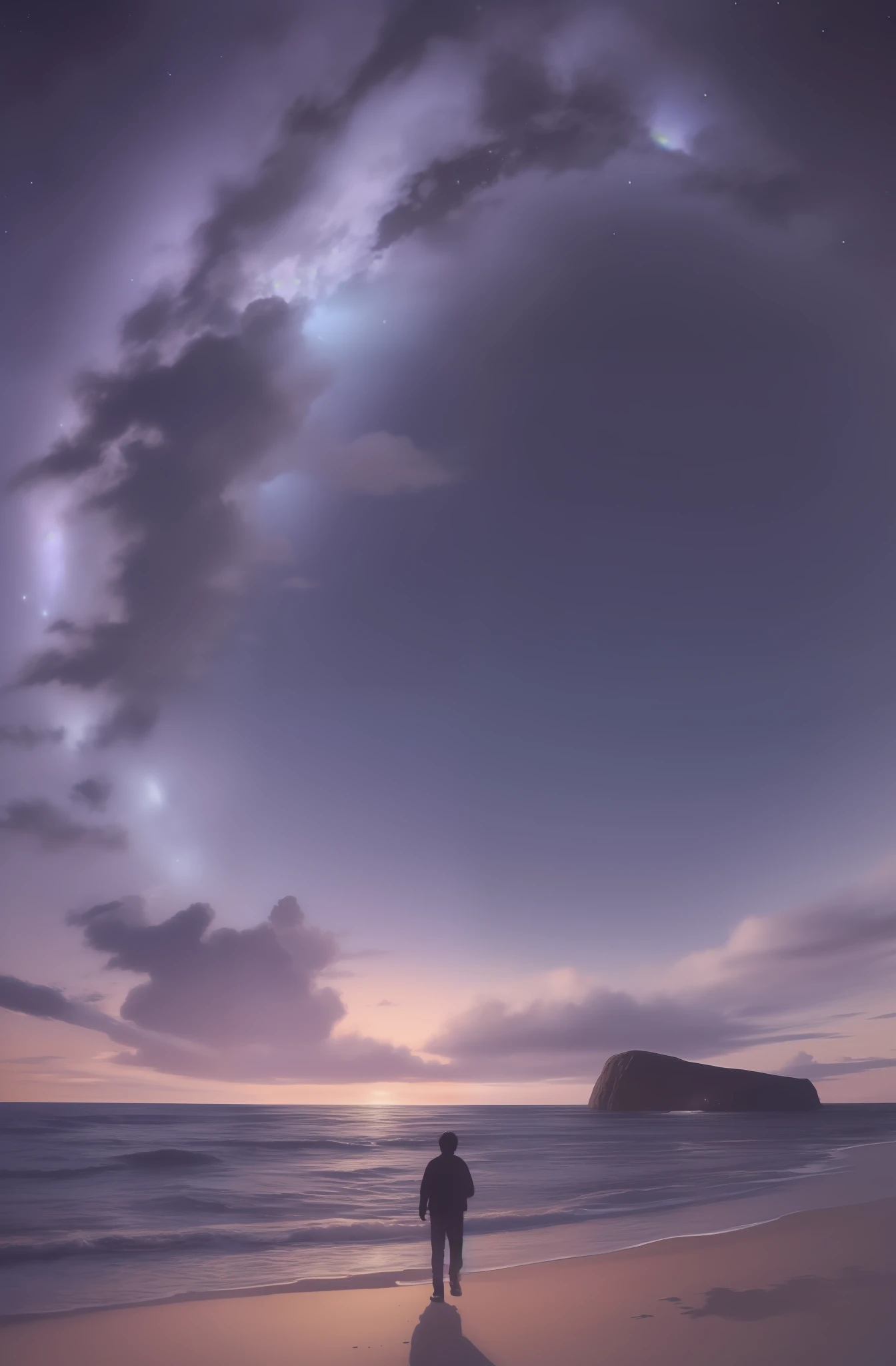 ​​clouds。Skysky，As estrelas