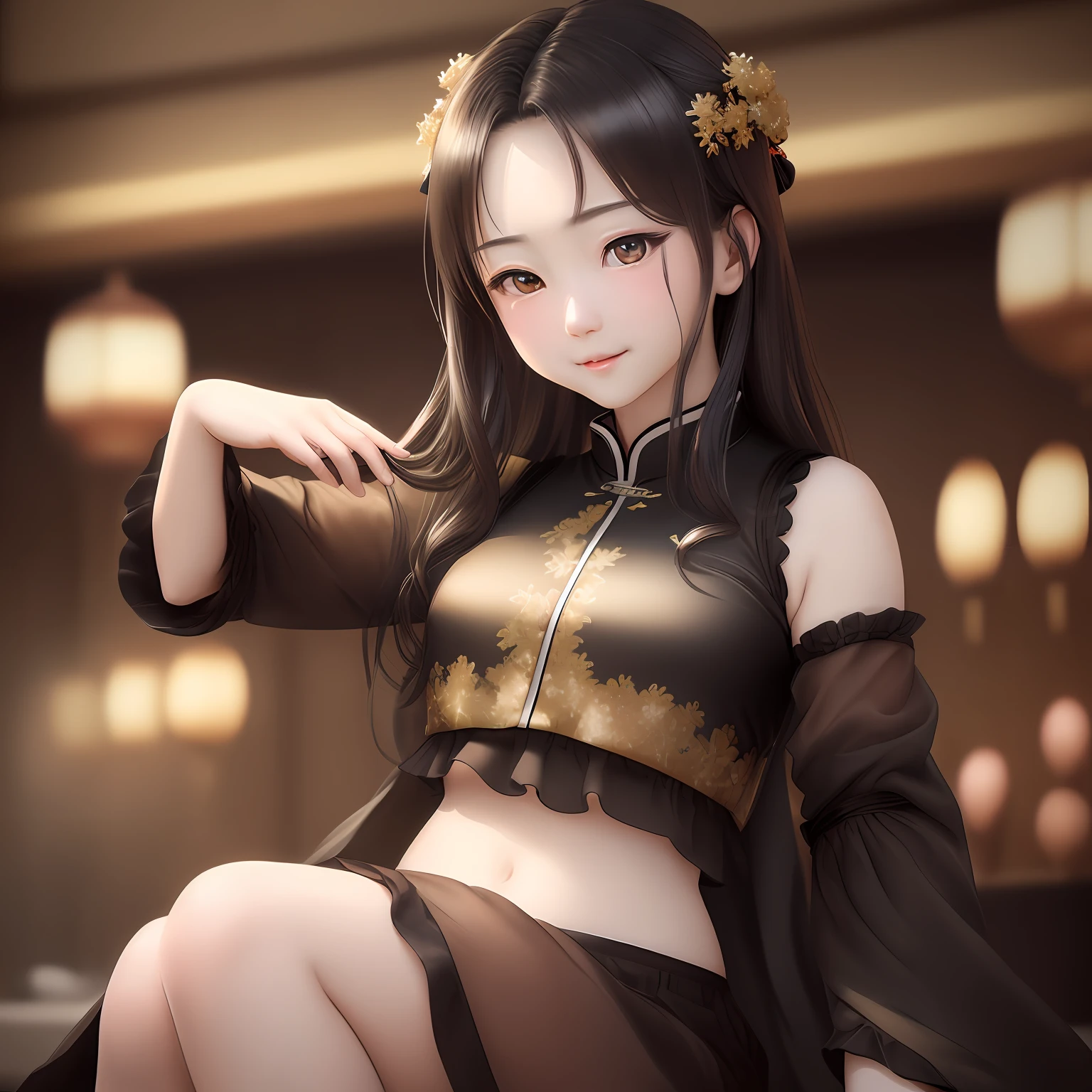 The best Chinese beautiful girl,High detail reality heels,Long silver-haired loving pupils,A masterpiece not to be missed。 --auto