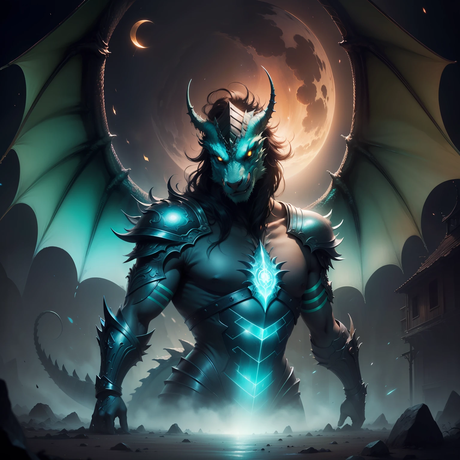 (extremamente detalhado CG unidade 8k papel de parede,master part, melhor qualidade, ultra-detalhado),(best ilumination, melhor sombra)(Pintura digital, obra-prima, alta qualidade, feita com cuidado, detalhes ultra detalhados: 1.3, magic lighting, profundidade de campo, Pinceladas delicadas, Fantastical Atmosphere, Ethereal aesthetics) The Dragon of Truth, feito de estrelas e planetas soltando uma rajada de fogo verde