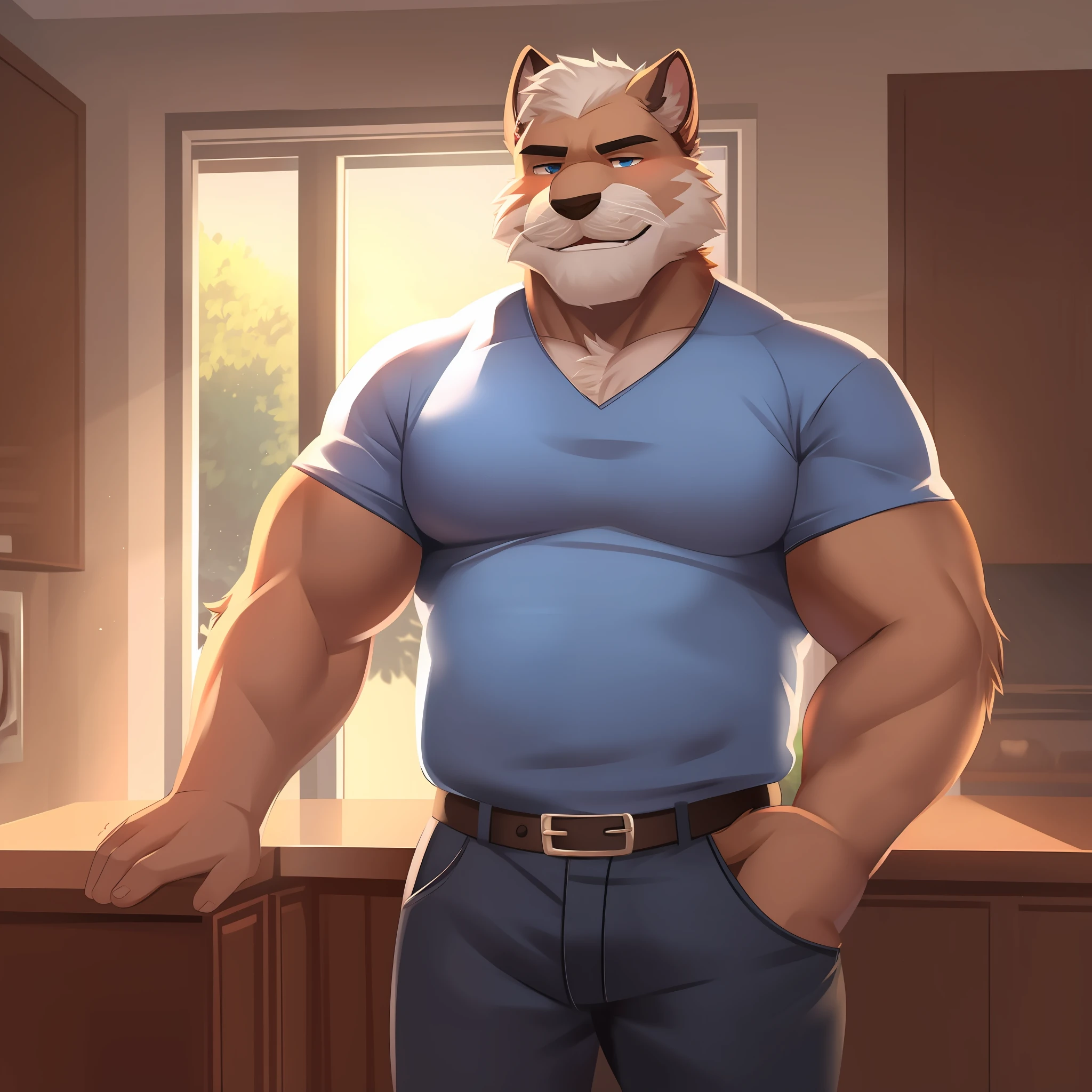 Solo, male, dilf, daddy, dad, father figure, mature male
