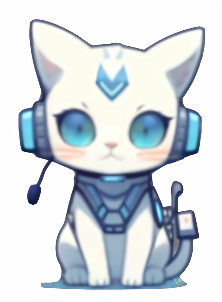 (best qualtiy:1.33),(tmasterpiece:1.42),(Realiy:1.24),(the detail:1.15),Full-HD,Cute white cat,largeeyes,pixar-style,Beautiful 3ds Max rendering,Volumetriclighting,globalillumination,Detailed surrealism,comic strip,Cute cartoon white cat with headphones --auto