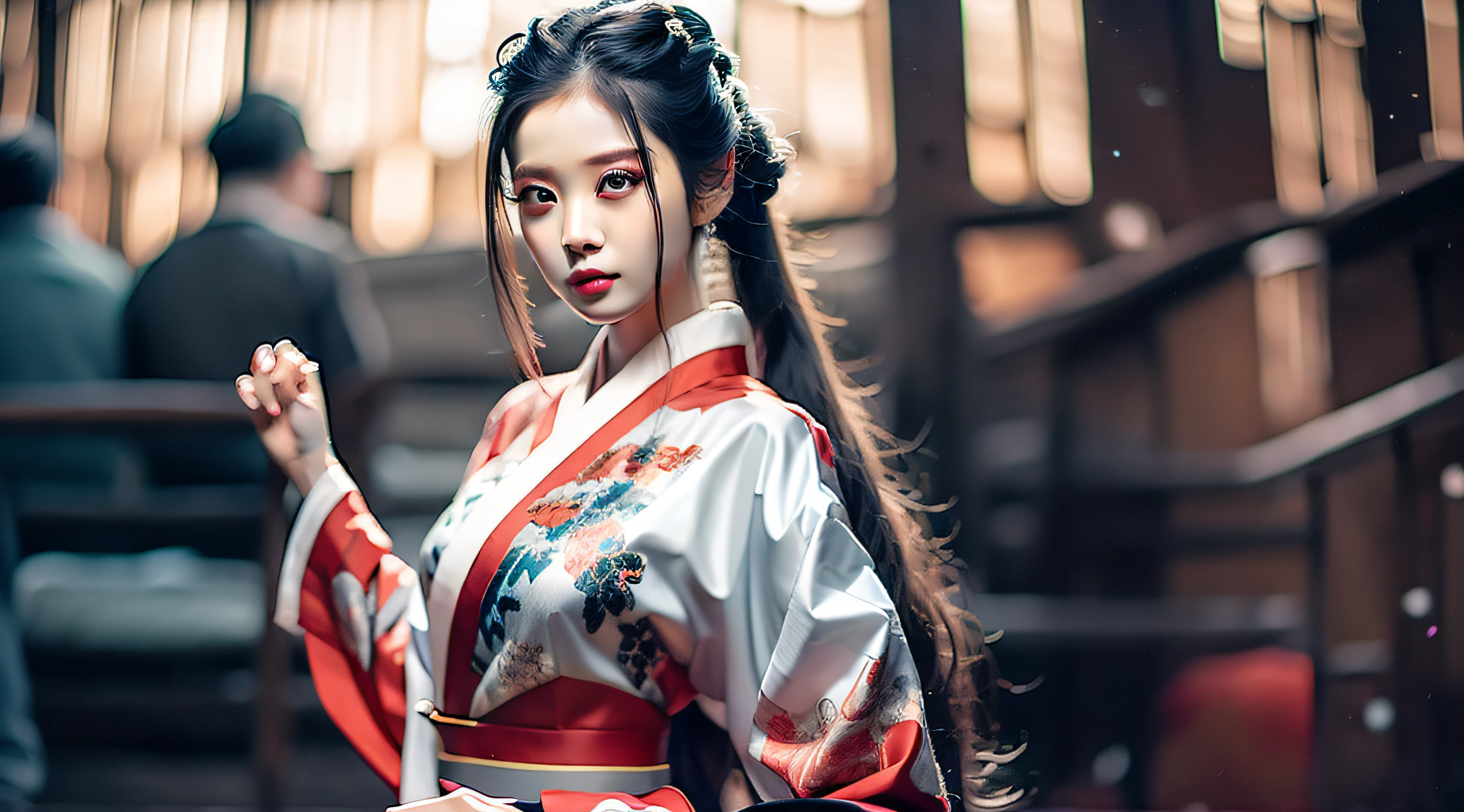 masterpiece, best quality, wuxia 1girl