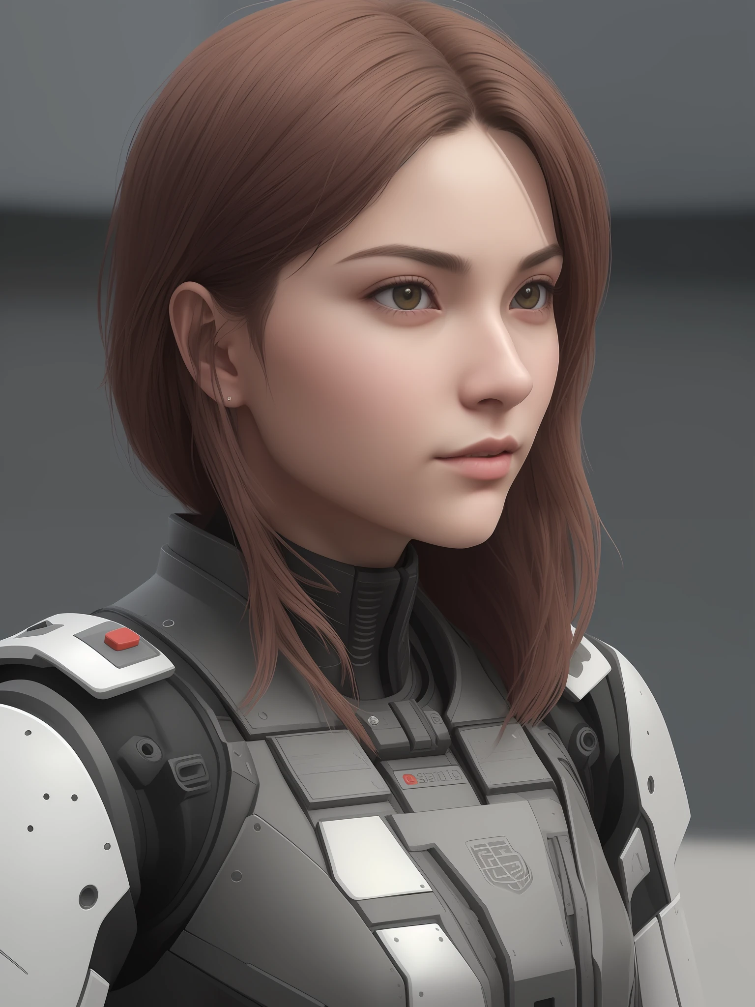 ((Best quality)), ((masterpiece)), (highly detailed:1.3), 1girl, potrait beautiful armored cyberpunk woman,, dinamic pose, front view, high detailed face, modern city as a background, RAW, 4K, hyper realistic image, rule of third, reality, HDR (High Dynamic Range), Ray Tracing, NVIDIA RTX, Super Resolution, Unreal 5, Subsurface Scattering, PBR Texturing, Post Processing, Anisotropic Filtering, Depth of Field, Maximum Clarity and Clarity, Multilayer Textures, Albedo and Specular map, Surface shading, accurate simulation of light-material interaction, perfect proportion, Octane Render, two-tone lighting, large aperture, low ISO, white balance, rule of thirds, 8K RAW, efficient sub-pixel, sub-pixel convolution,