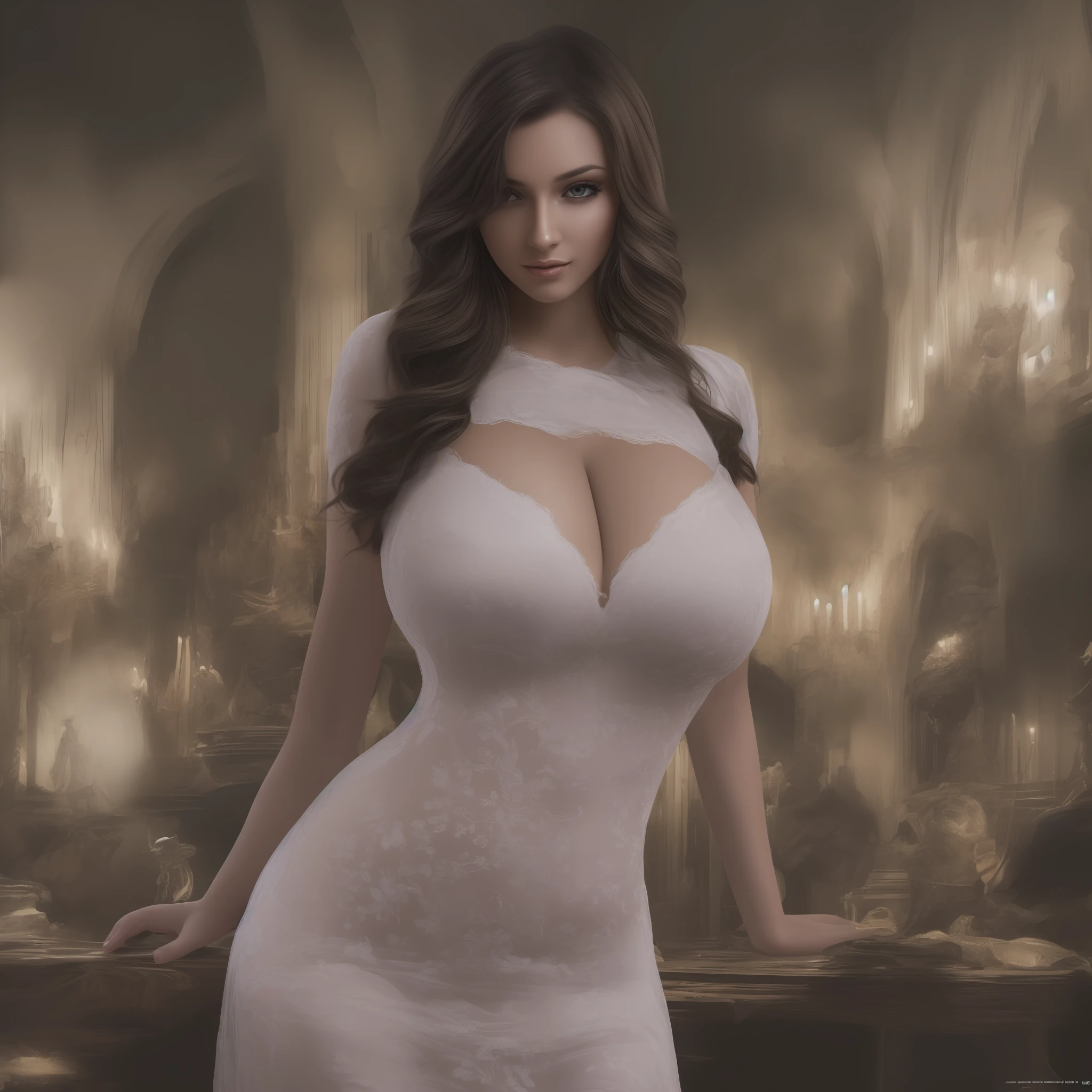 (extremely detailed CG unity 8k wallpaper:1.5),<(masterpiece:1.5), (best quality:1.7), (full body type), (ultra wide angle), high resolution illustration, (finely detailed eyes and detailed face:1.3), (detail:1.3, best quality, (ultra-detailed), (an extremely delicate and beautiful), (illustration), (painting), (masterpiece:1.5) ,cinematic light, dynamic angle, floating, sharp focus,(2d:1.7), (best quality:1.3),(illustration:1.1), ((disheveled hair:1.2), (beautiful detailed eyes:1.1), (cinematic light:1.1), (german goddess:1.2), QCG art of a beautiful German girl, 1girl, (sexy traditional German dress:1.2), cute girl, Curvy body type, busty body type, thick body type, voluptuous body type, gigantic breasts, big boobs, glamour pose, smirk, eyebrow up, Dutch art culture, Berlin Background