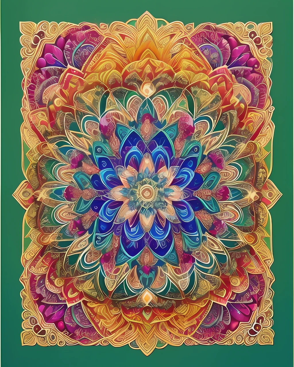 (masterpiece, top quality, best quality, official art, beautiful and aesthetic:1.2), (1girl), extreme detailed,colorful,highest detailed, official art, unity 8k wallpaper, ultra detailed, beautiful and aesthetic, beautiful, masterpiece, best quality, (zentangle, mandala, tangle, entangle) ,holy light,gold foil,gold leaf art,glitter drawing, PerfectNwsjMajic