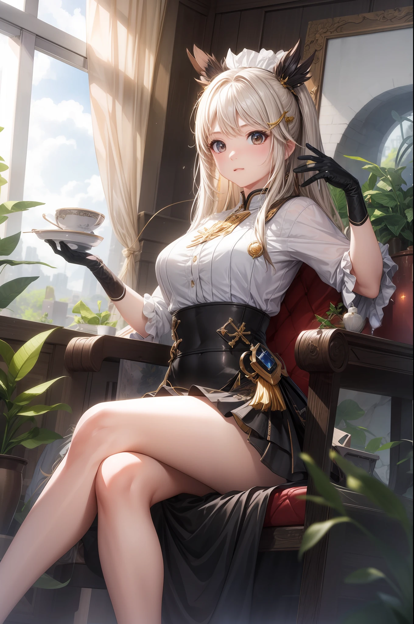 tmasterpiece，Best quality at best，high qulity，Very detailed CG unity 8k wallpaper，depth of fields，HDR，真实感，The is very detailed，iintricate，high detal，